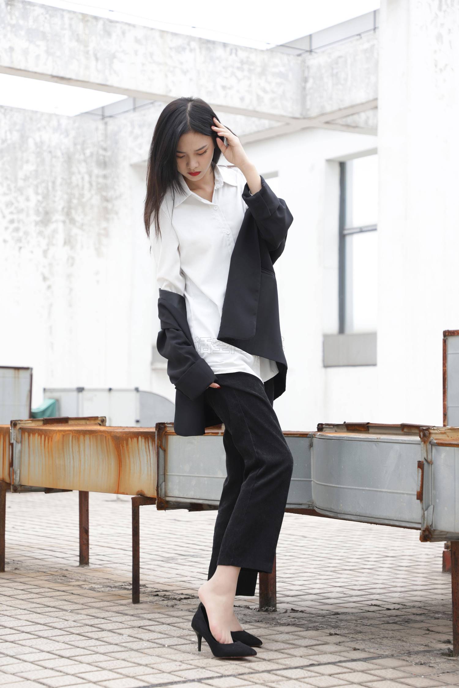 图片[26]-[SiHua思话]SJ054 橙子 职场气质[48P] – 速更版-美库
