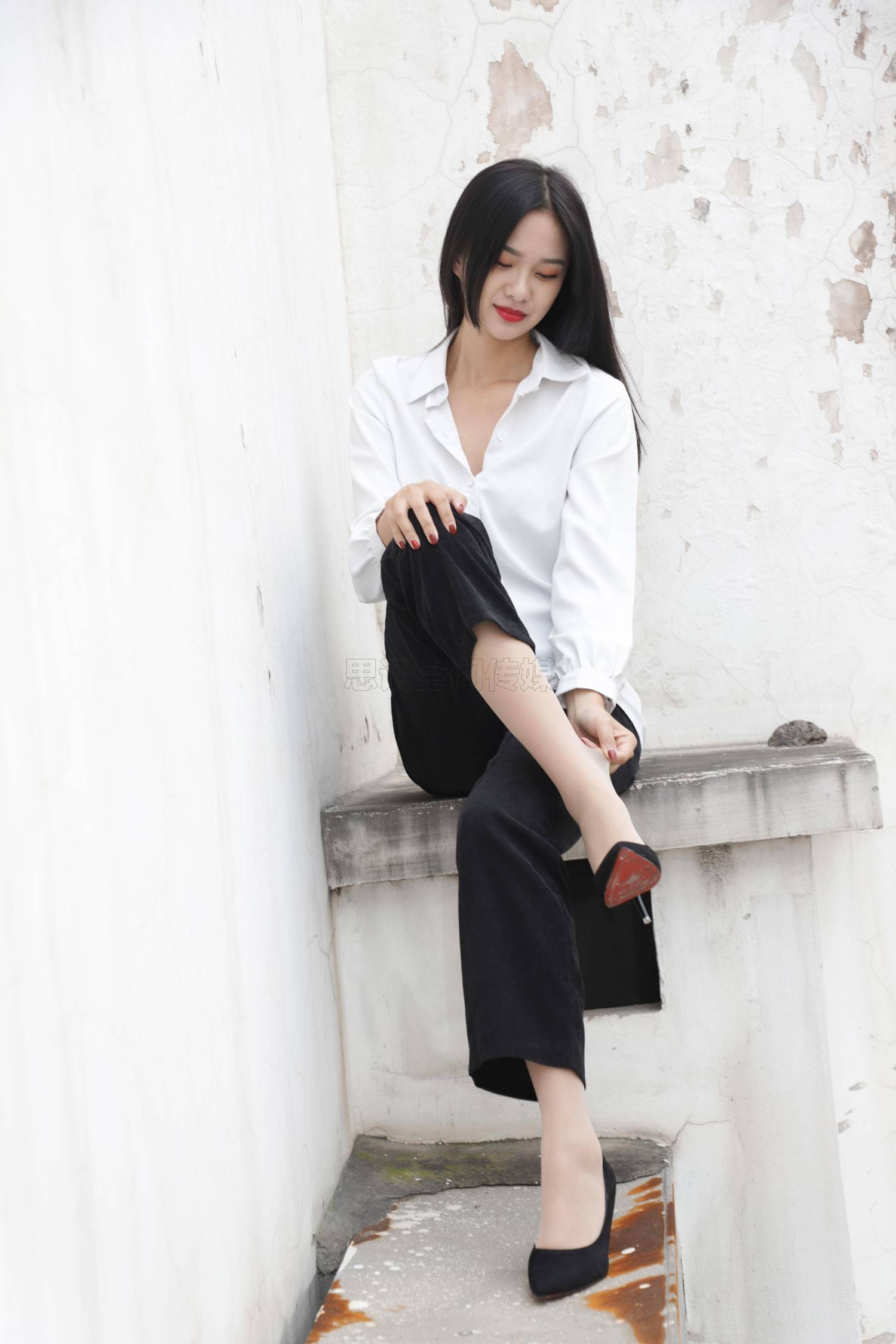 图片[41]-[SiHua思话]SJ054 橙子 职场气质[48P] – 速更版-美库