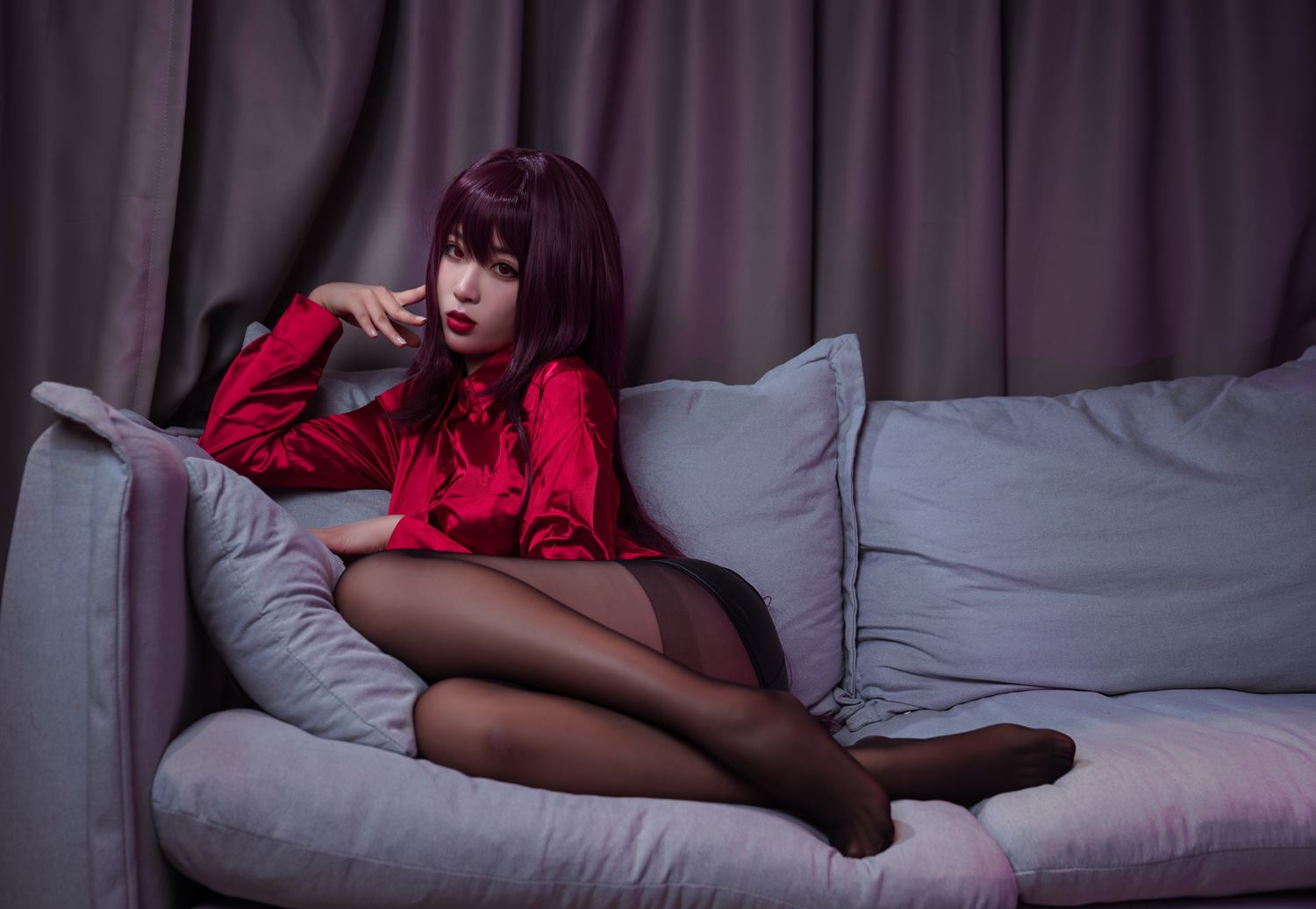 图片[10]-轩萧学姐 – 师匠OL[30P] – 速更版-美库