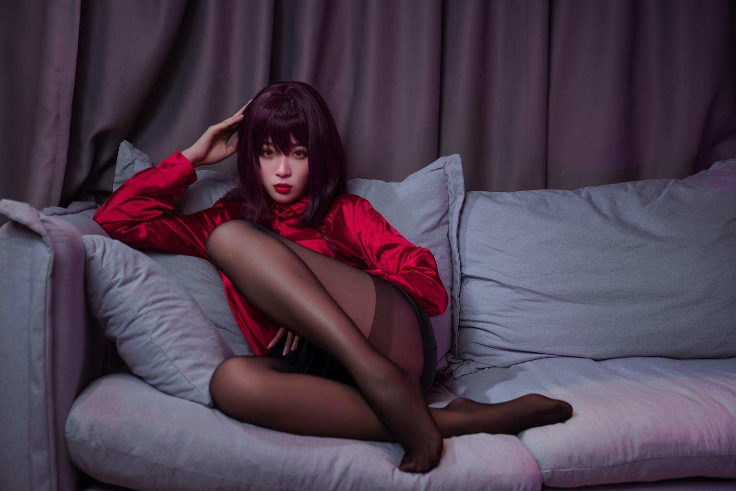 图片[11]-轩萧学姐 – 师匠OL[30P] – 速更版-美库