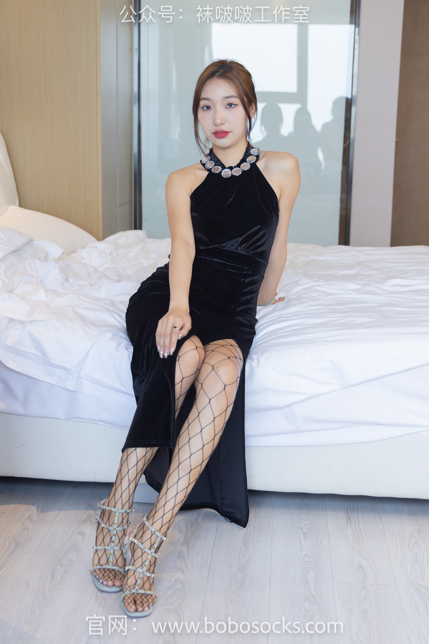 图片[24]-[BoBoSocks袜啵啵]NO.113 果果-高跟鞋、黑色网袜[141P] – 速更版-美库