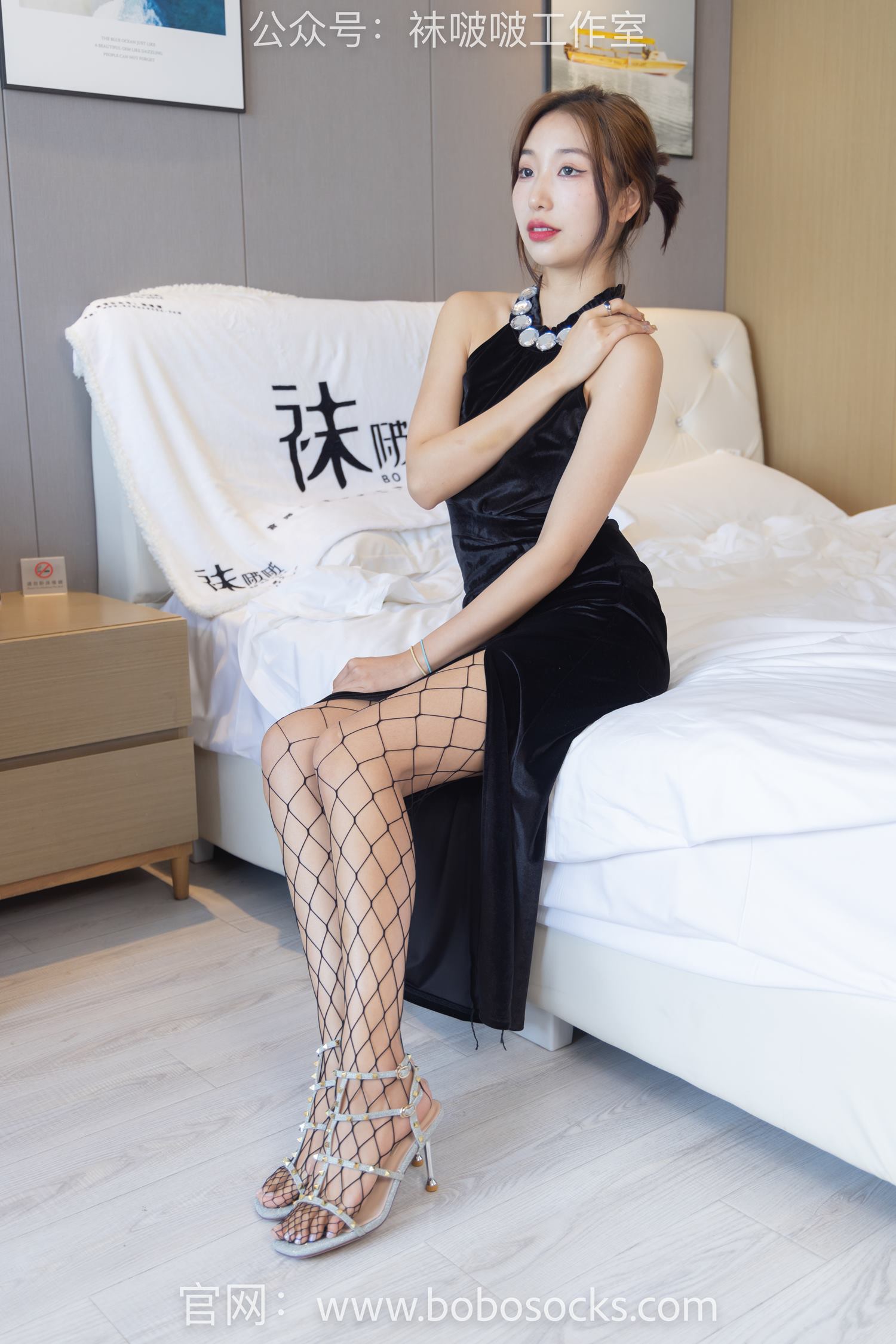 图片[33]-[BoBoSocks袜啵啵]NO.113 果果-高跟鞋、黑色网袜[141P] – 速更版-美库