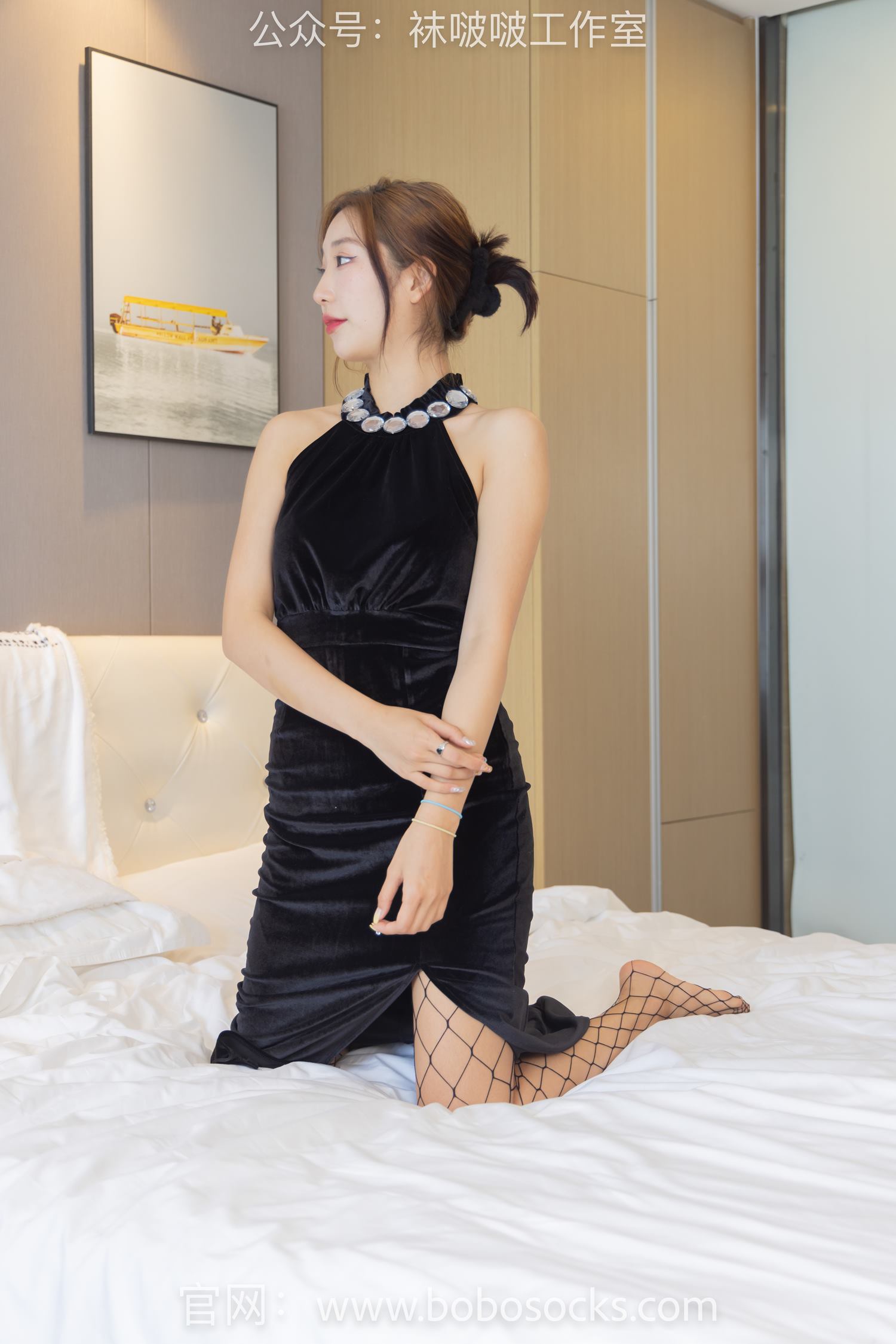 图片[62]-[BoBoSocks袜啵啵]NO.113 果果-高跟鞋、黑色网袜[141P] – 速更版-美库