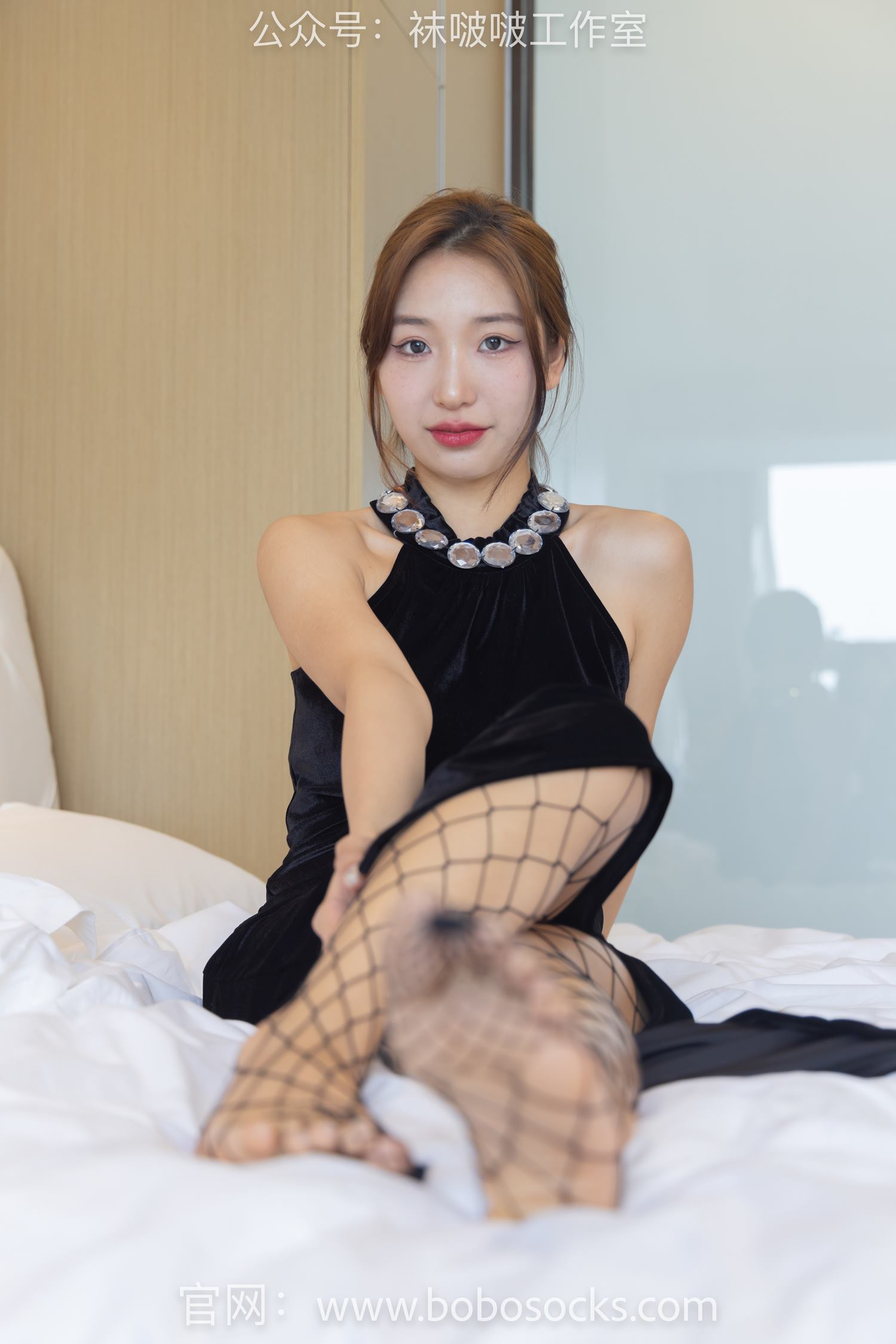 图片[111]-[BoBoSocks袜啵啵]NO.113 果果-高跟鞋、黑色网袜[141P] – 速更版-美库