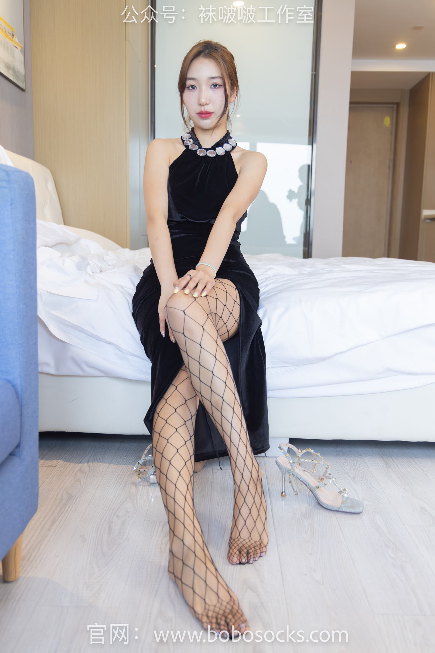 图片[124]-[BoBoSocks袜啵啵]NO.113 果果-高跟鞋、黑色网袜[141P] – 速更版-美库