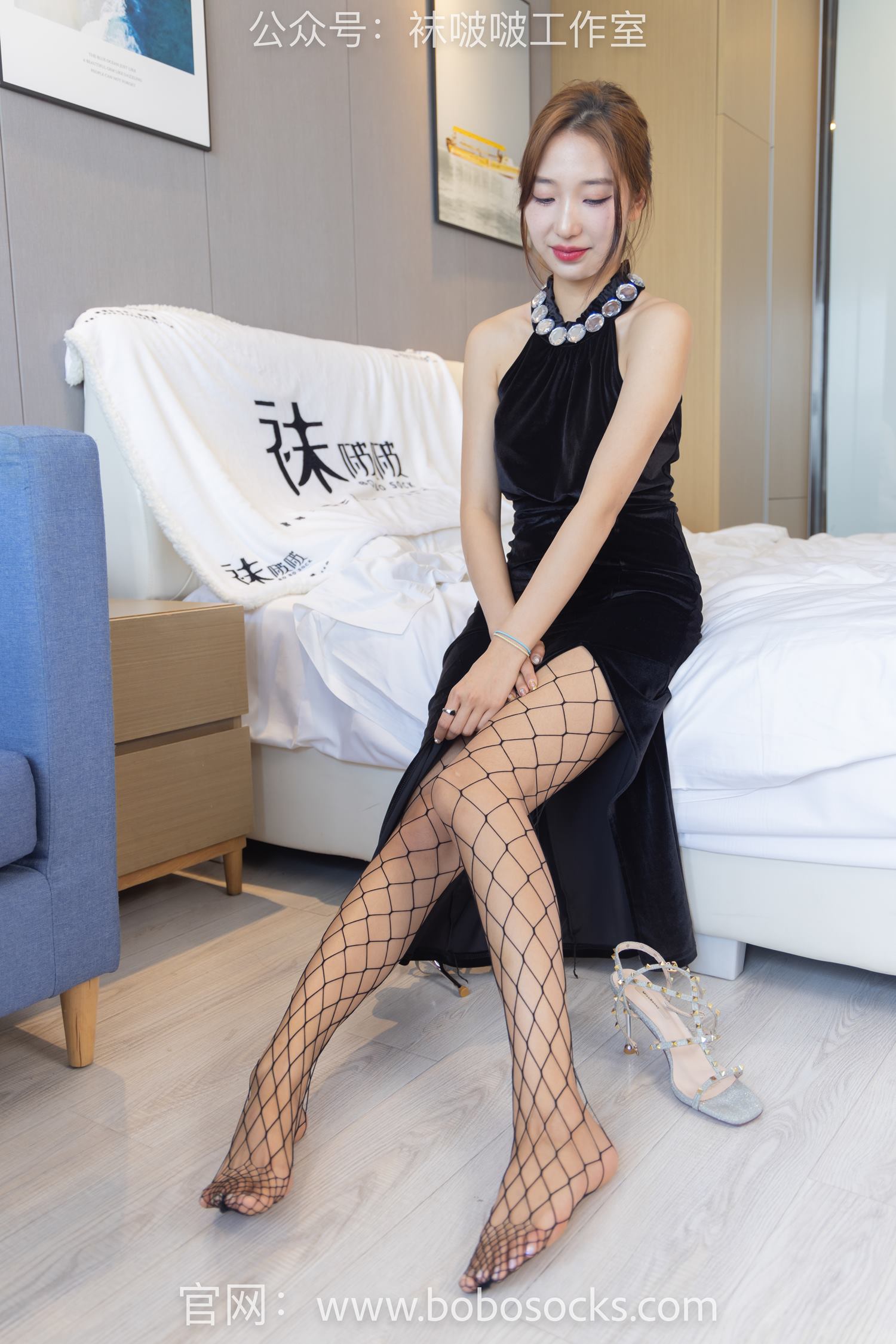 图片[129]-[BoBoSocks袜啵啵]NO.113 果果-高跟鞋、黑色网袜[141P] – 速更版-美库