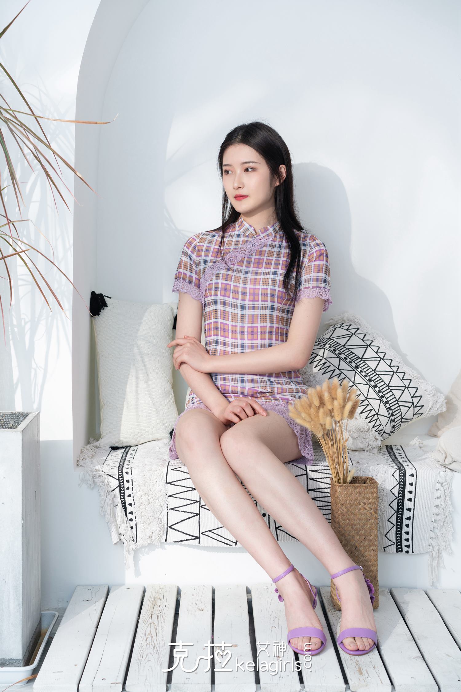 图片[25]-[Kelagirls克拉女神]2021.06.12《素雅凉高》嘉萌[25P] – 速更版-美库