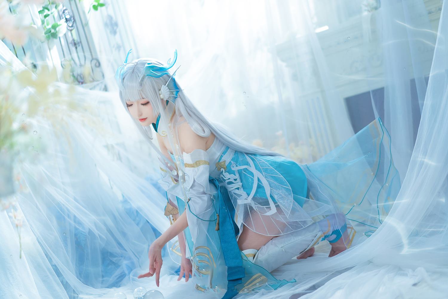 图片[11]-Cosplay日奈娇 睡美人 自摄 [28P] – 速更版-美库