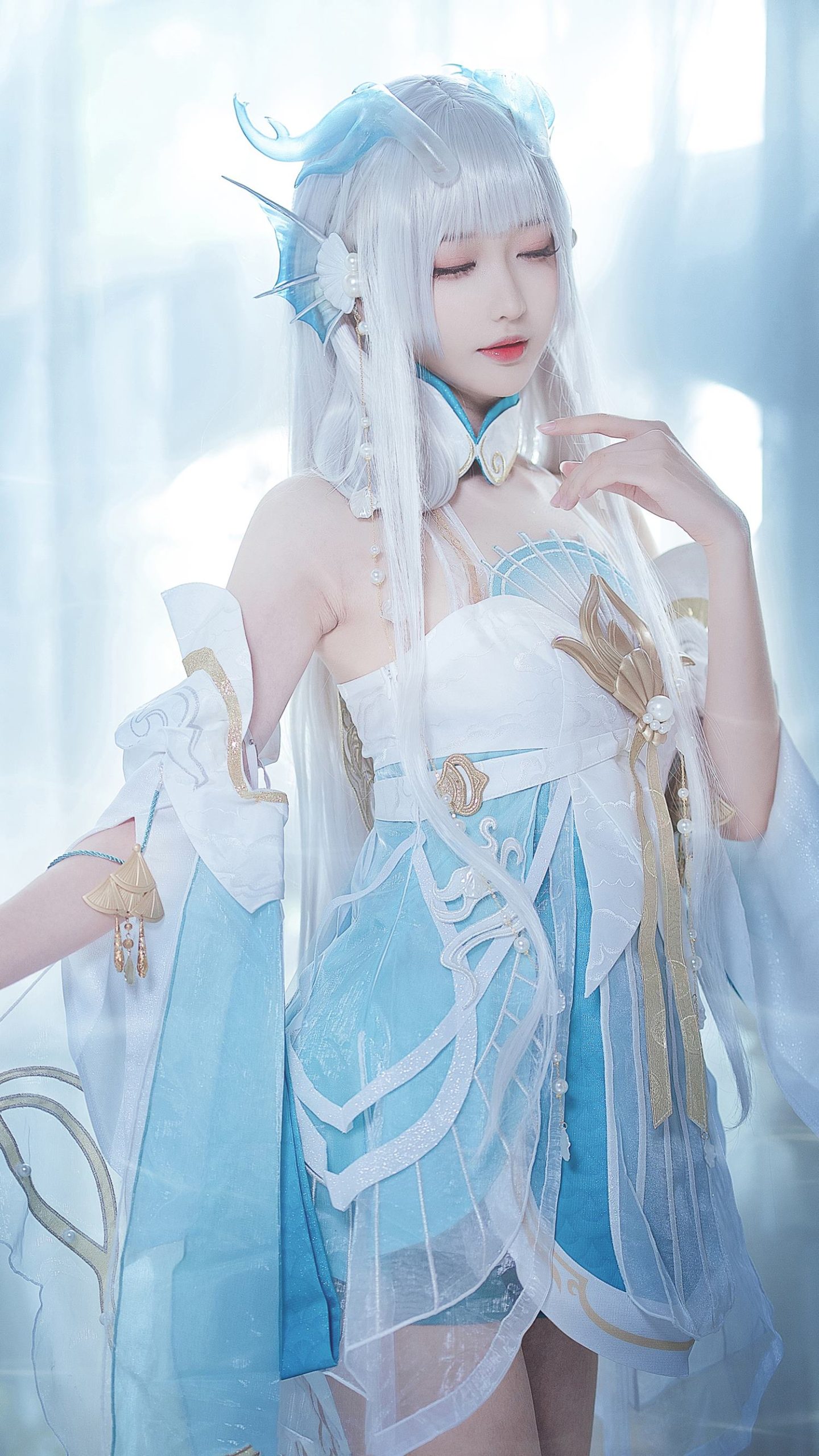 图片[24]-Cosplay日奈娇 睡美人 自摄 [28P] – 速更版-美库