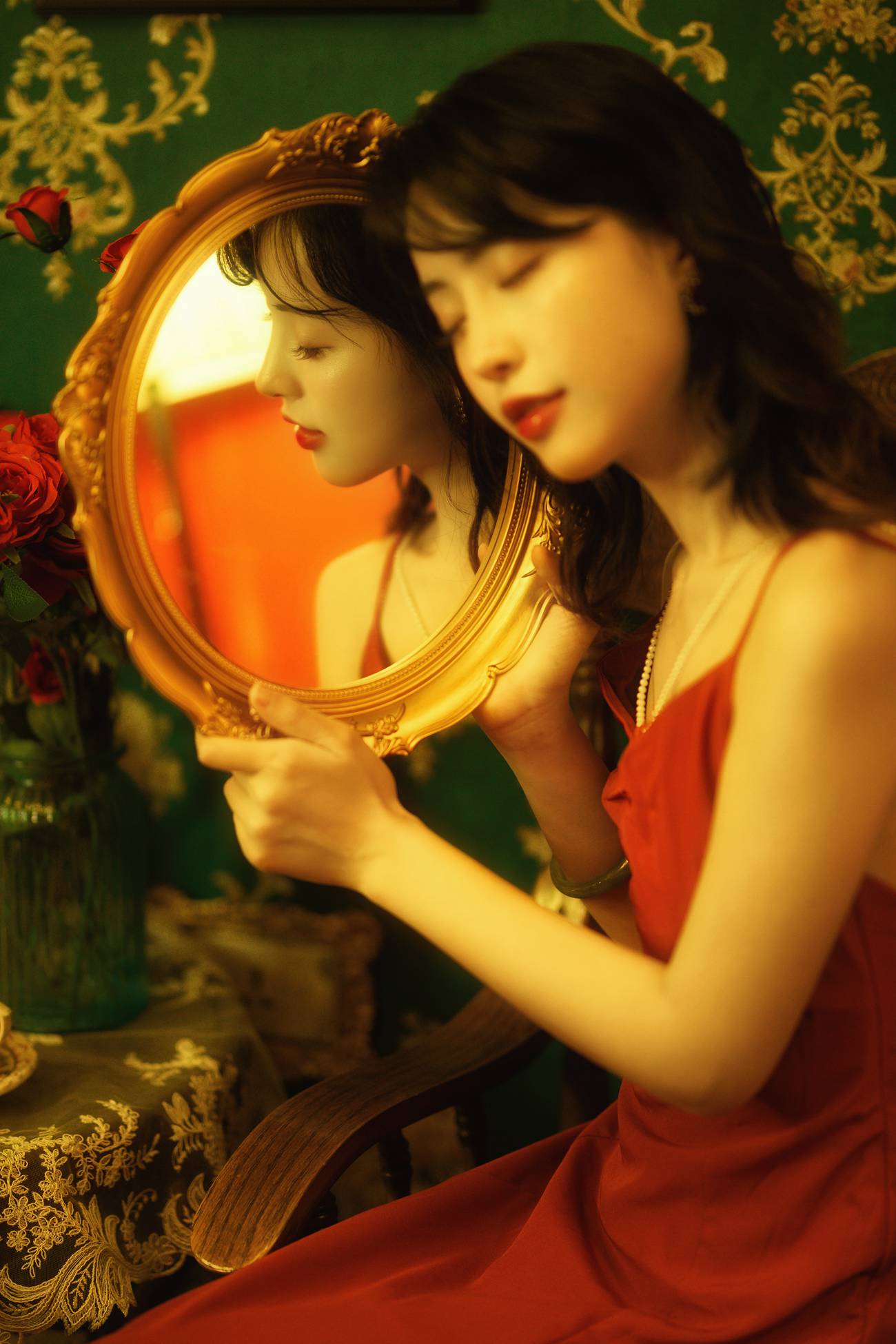 图片[12]-[YITUYU艺图语] 2021.09.01 夜莺与玫瑰 兰因 [25P] – 速更版-美库