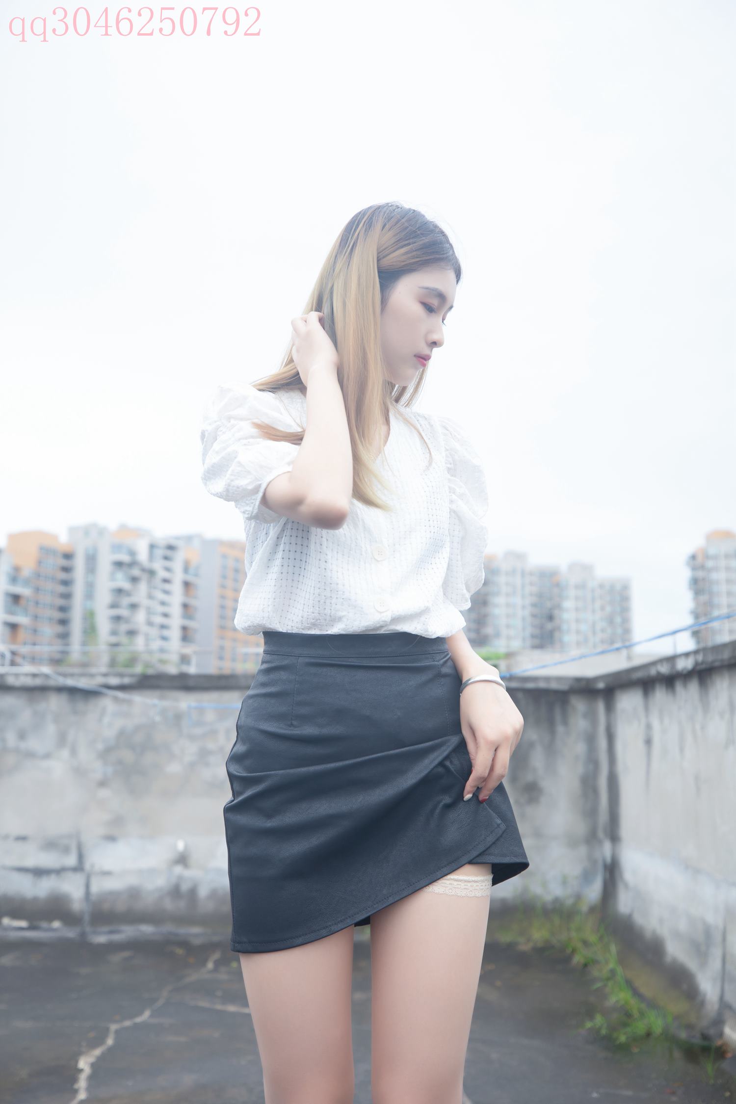 图片[25]-[MSLASS梦丝女神]2021.09.28 NO.161 天台肉丝 王晓瑞[70P] – 速更版-美库