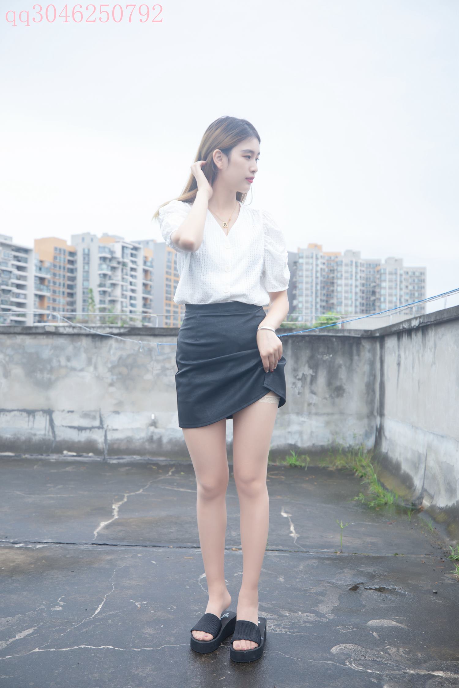 图片[26]-[MSLASS梦丝女神]2021.09.28 NO.161 天台肉丝 王晓瑞[70P] – 速更版-美库