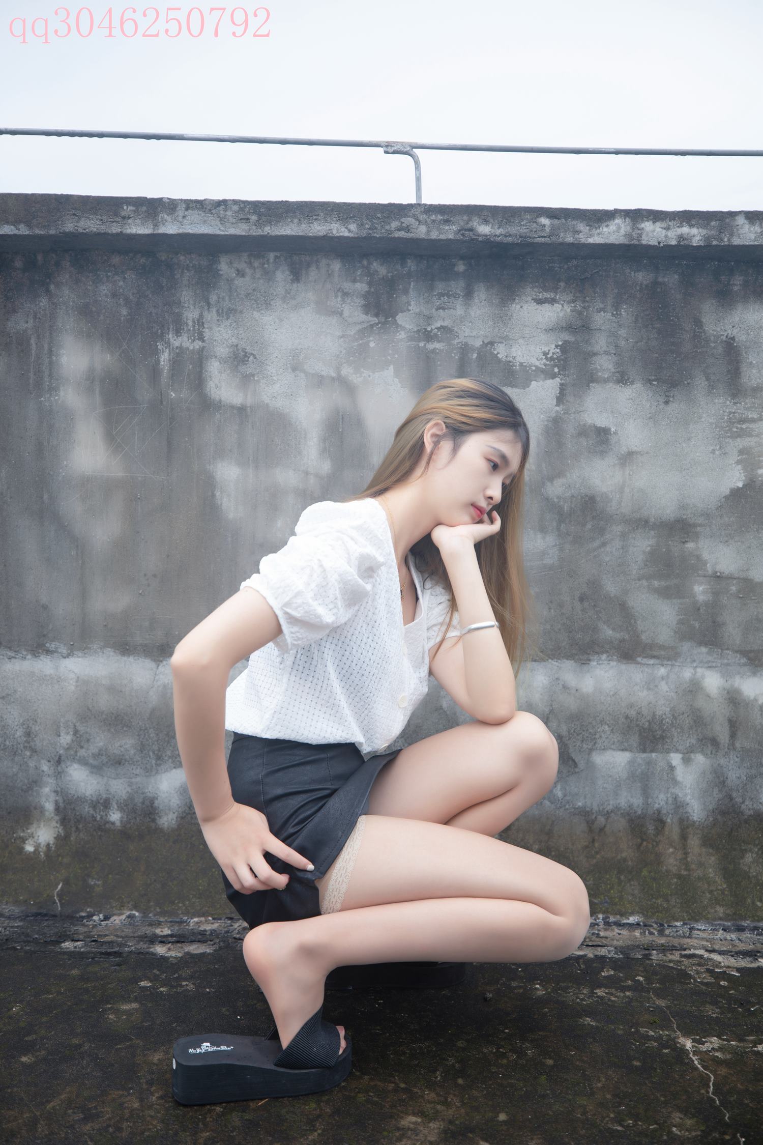 图片[32]-[MSLASS梦丝女神]2021.09.28 NO.161 天台肉丝 王晓瑞[70P] – 速更版-美库