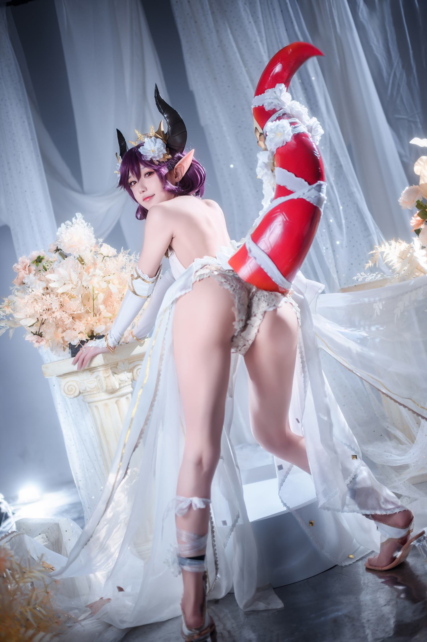 图片[23]-动漫博主阿包也是兔娘  碧蓝幻想古蕾娅 龙娘 [35P] – 速更版-美库