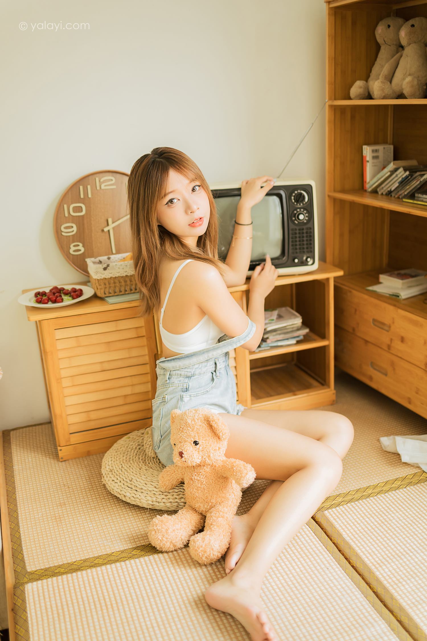 图片[41]-[YALAYI雅拉伊]2022.08.03 NO.961 我家女友 阿禾[45+1P] – 速更版-美库