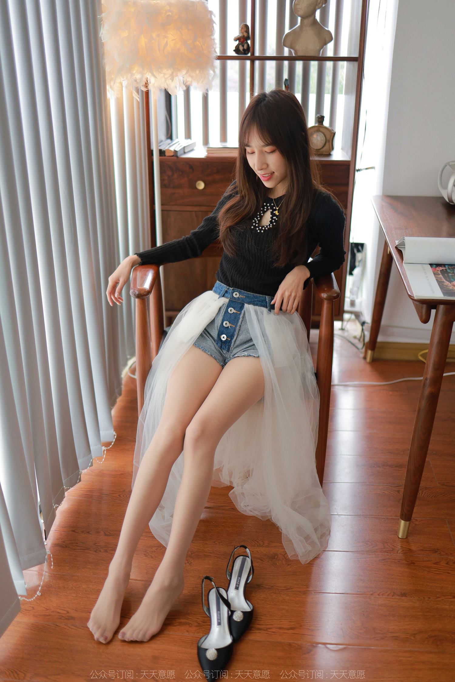 图片[36]-[IESS异思趣向] 耽丝 220328白纱裹着美子 [89P] – 速更版-美库