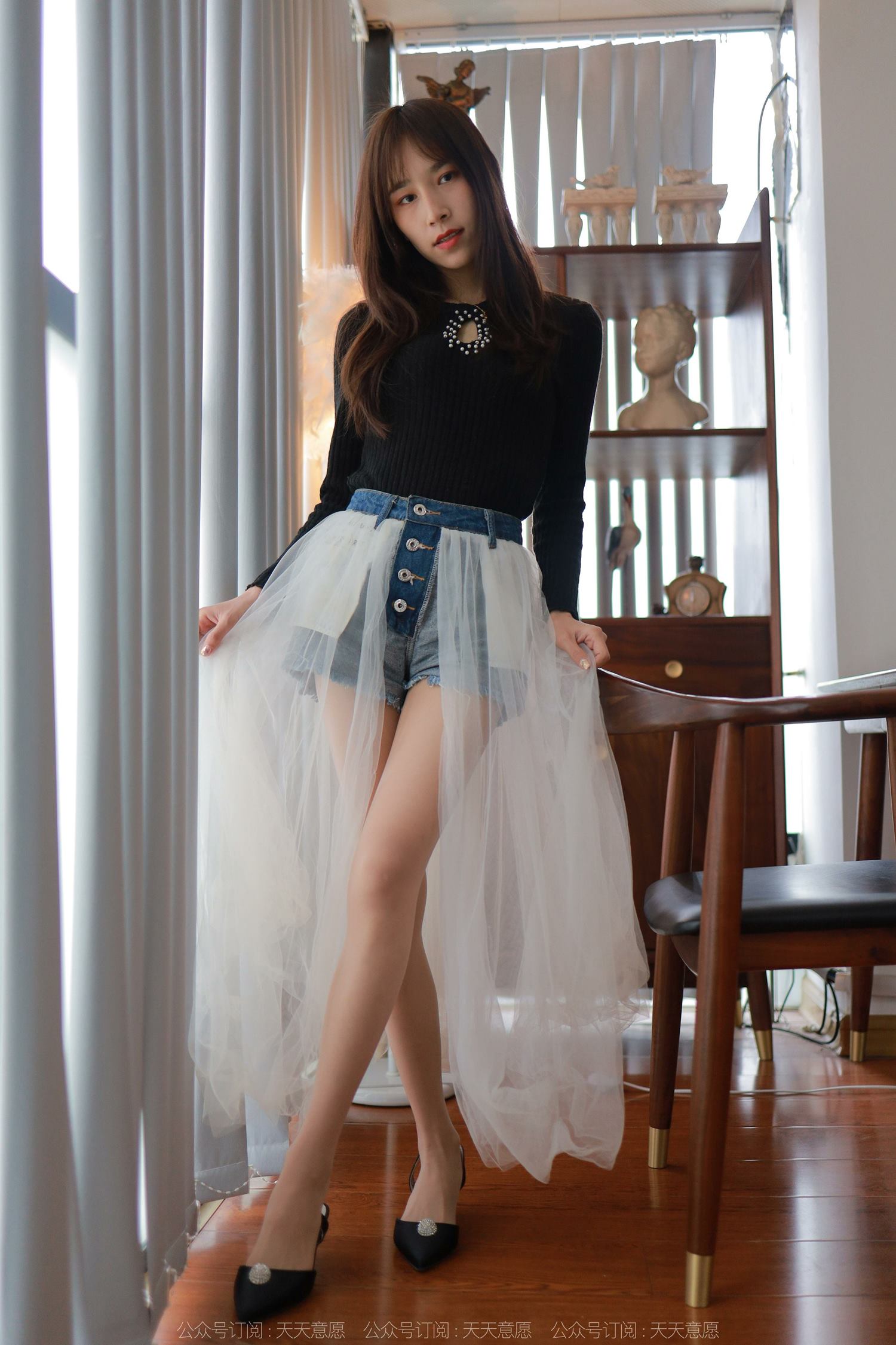 图片[57]-[IESS异思趣向] 耽丝 220328白纱裹着美子 [89P] – 速更版-美库