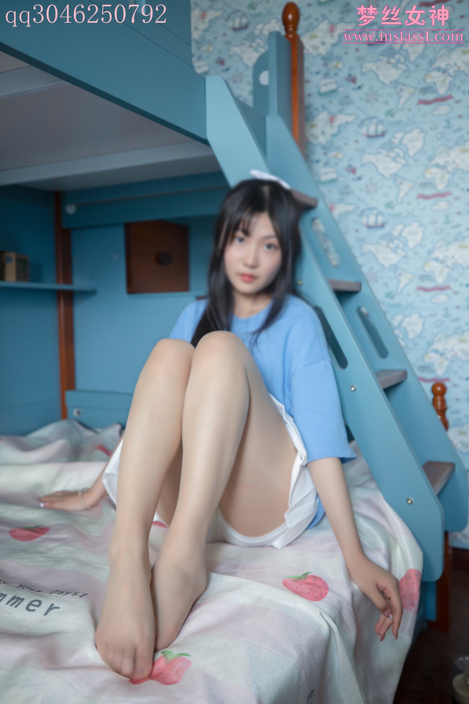 图片[25]-[MSLASS梦丝女神]2021.10.09 蓝菲菲[59P] – 速更版-美库