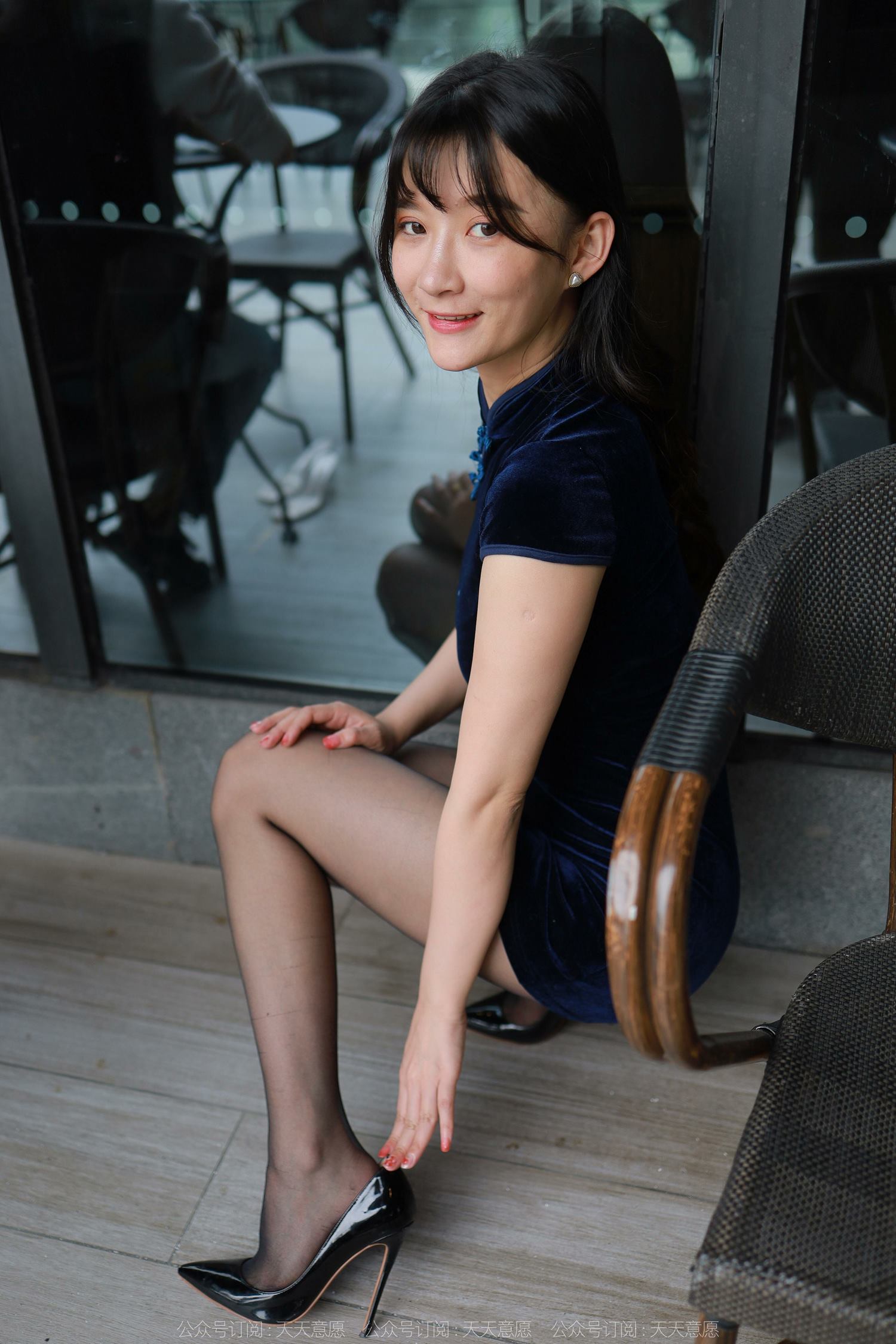 图片[35]-[IESS异思趣向] 耽丝 220331秋秋的高叉嘿丝旗袍 [87P] – 速更版-美库