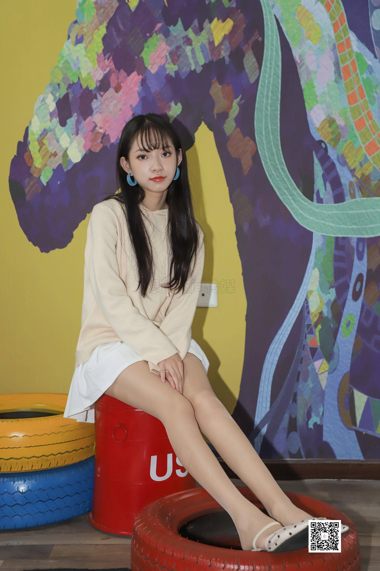 图片[33]-[SiHua思话]SJ060 珊珊 柔情超薄连裤袜[50P] – 速更版-美库