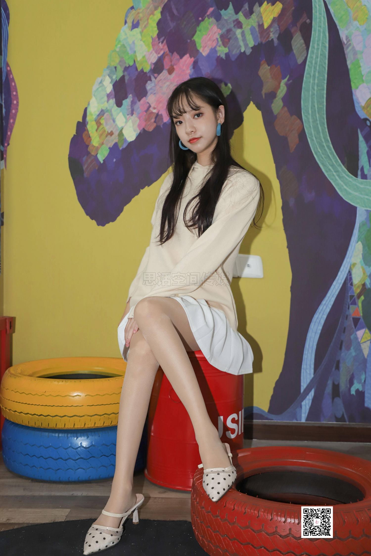 图片[36]-[SiHua思话]SJ060 珊珊 柔情超薄连裤袜[50P] – 速更版-美库