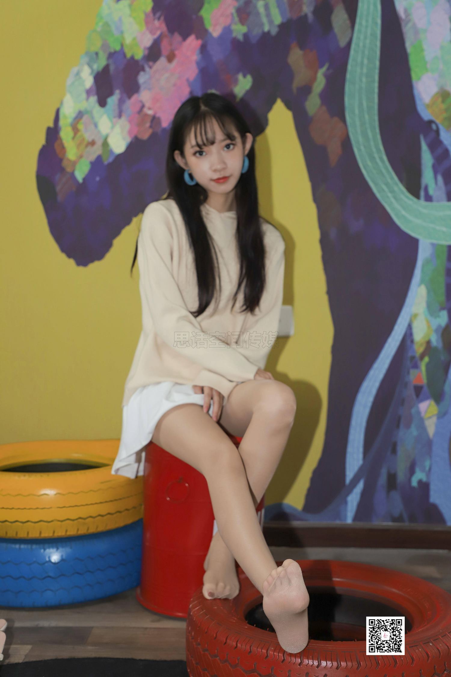 图片[37]-[SiHua思话]SJ060 珊珊 柔情超薄连裤袜[50P] – 速更版-美库