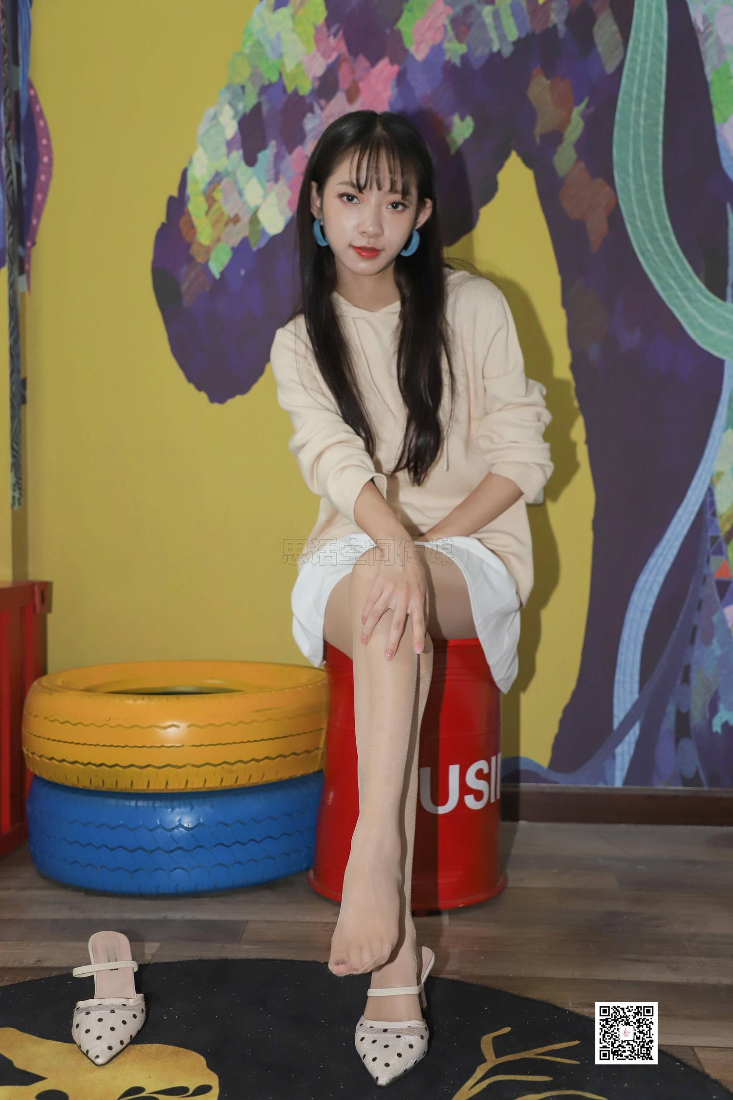 图片[42]-[SiHua思话]SJ060 珊珊 柔情超薄连裤袜[50P] – 速更版-美库