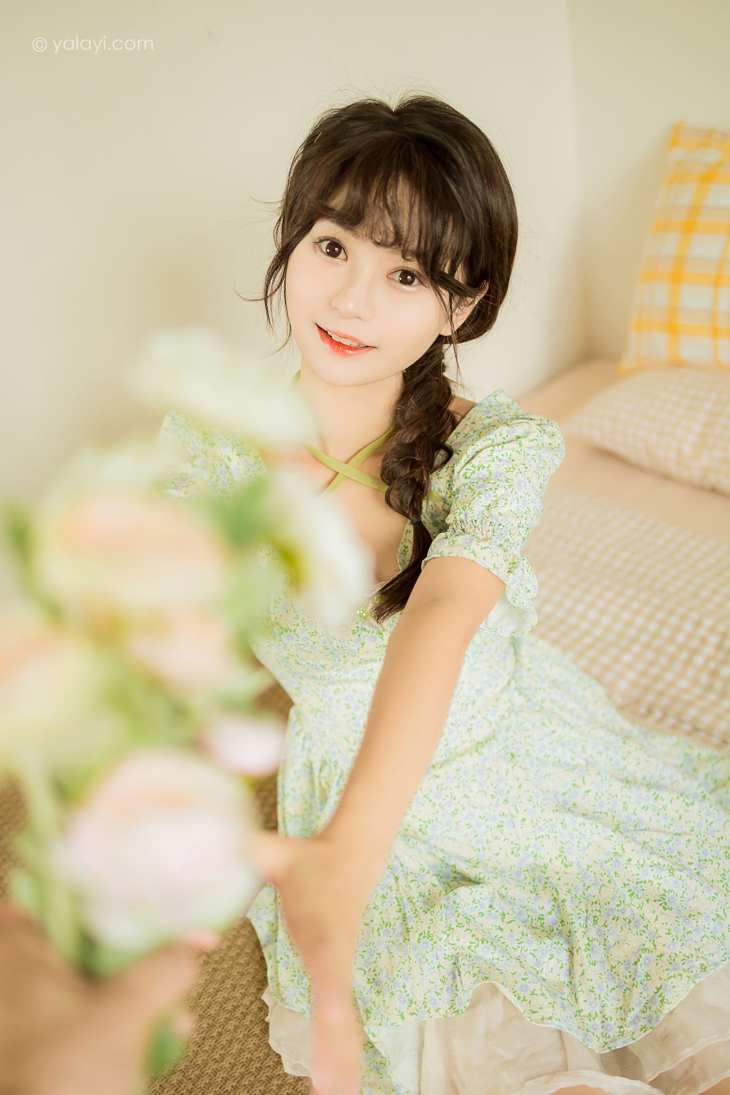 图片[33]-[YALAYI雅拉伊]2022.08.15 NO.964 花之香 小亭[45+1P] – 速更版-美库