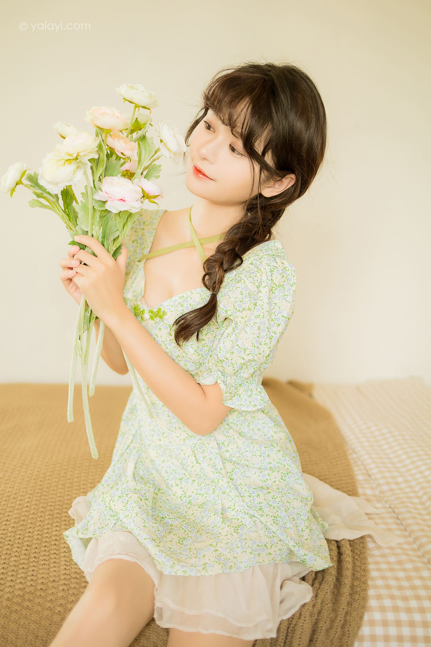 图片[37]-[YALAYI雅拉伊]2022.08.15 NO.964 花之香 小亭[45+1P] – 速更版-美库