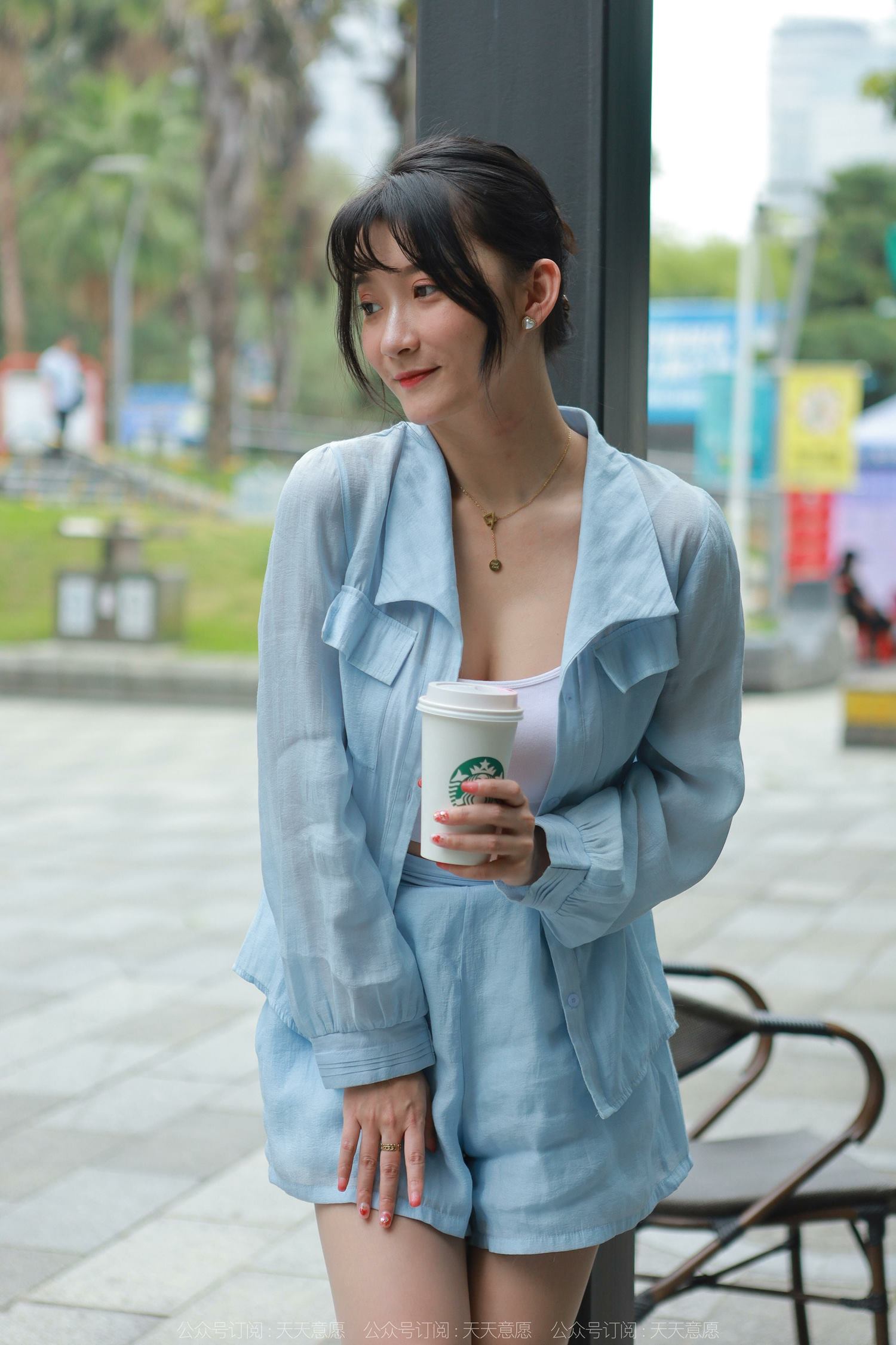 图片[55]-[IESS异思趣向] 耽丝 220408秋秋的蓝色事业线 [86P] – 速更版-美库