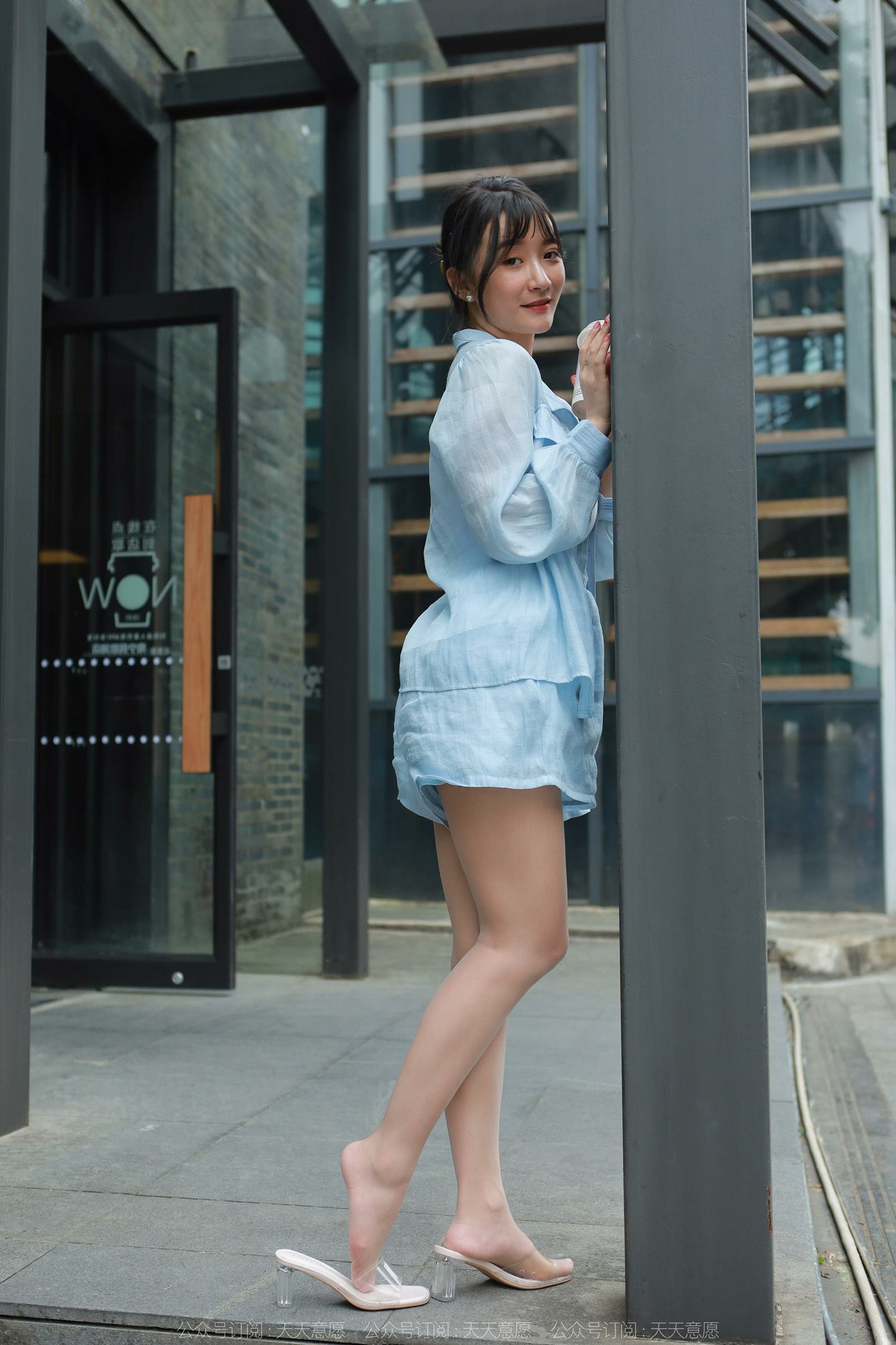 图片[66]-[IESS异思趣向] 耽丝 220408秋秋的蓝色事业线 [86P] – 速更版-美库