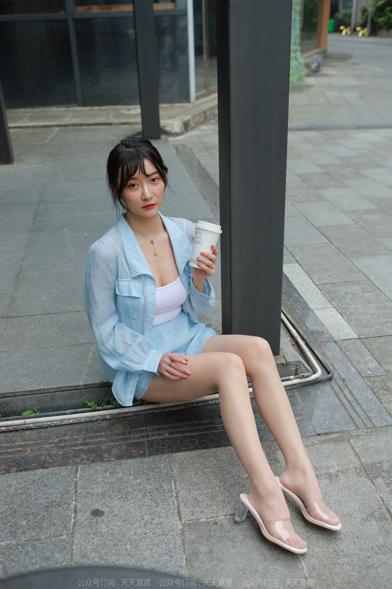 图片[77]-[IESS异思趣向] 耽丝 220408秋秋的蓝色事业线 [86P] – 速更版-美库