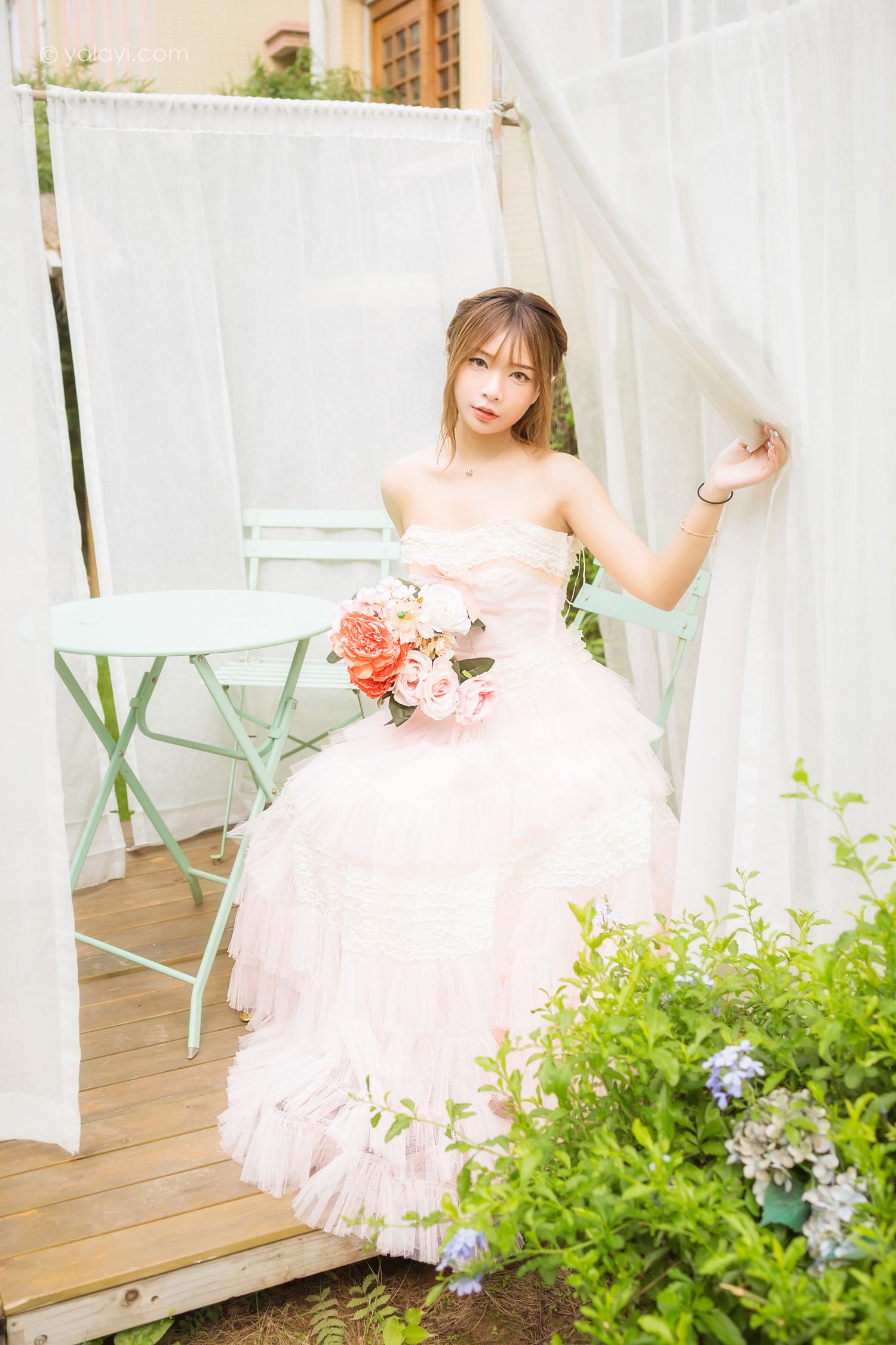 图片[22]-[YALAYI雅拉伊]2022.08.22 NO.966 佳人 阿禾[45+1P] – 速更版-美库