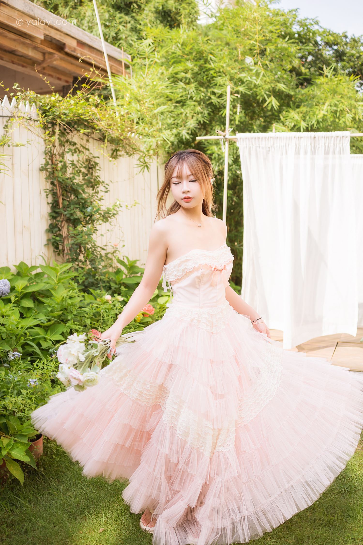 图片[25]-[YALAYI雅拉伊]2022.08.22 NO.966 佳人 阿禾[45+1P] – 速更版-美库