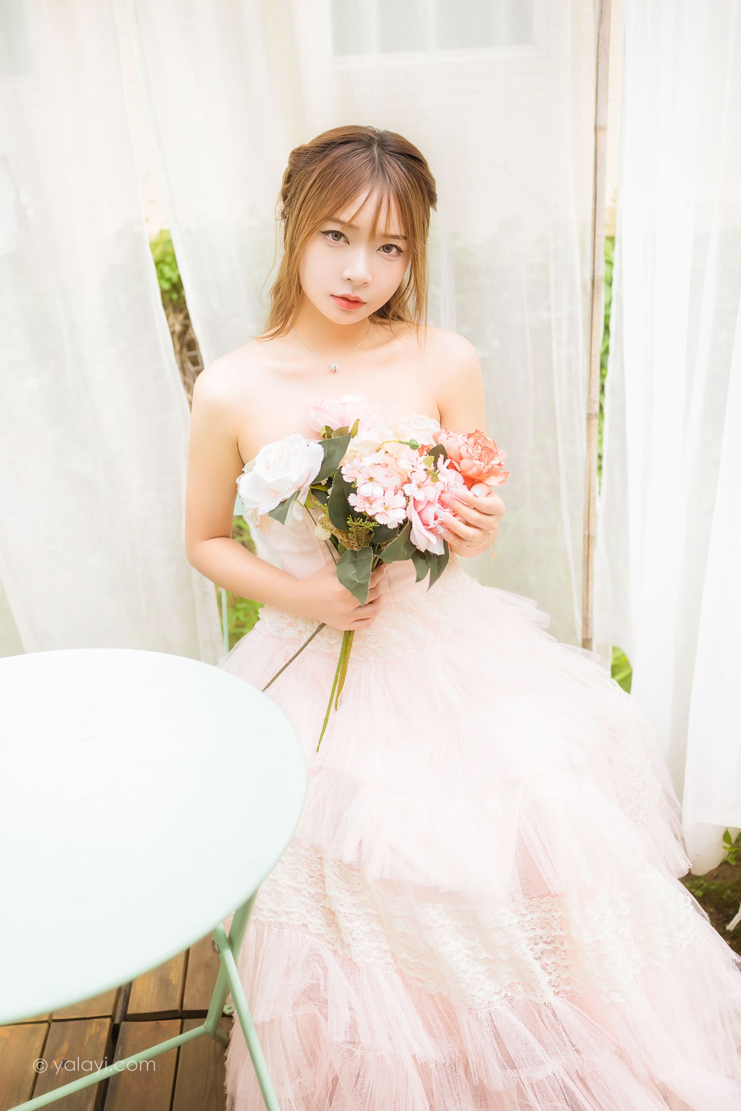 图片[33]-[YALAYI雅拉伊]2022.08.22 NO.966 佳人 阿禾[45+1P] – 速更版-美库