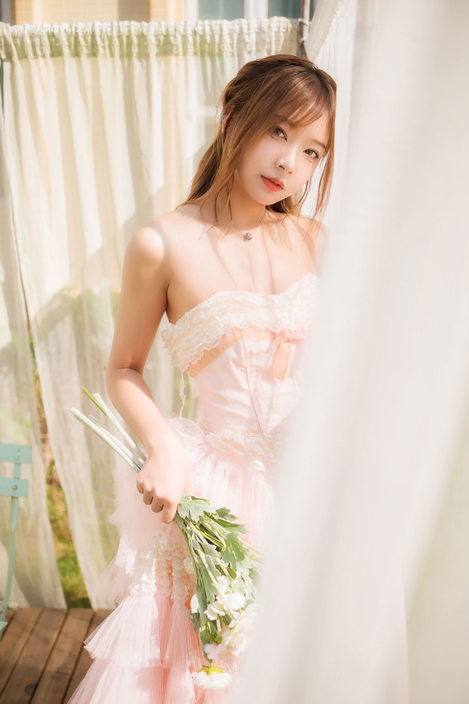 图片[34]-[YALAYI雅拉伊]2022.08.22 NO.966 佳人 阿禾[45+1P] – 速更版-美库