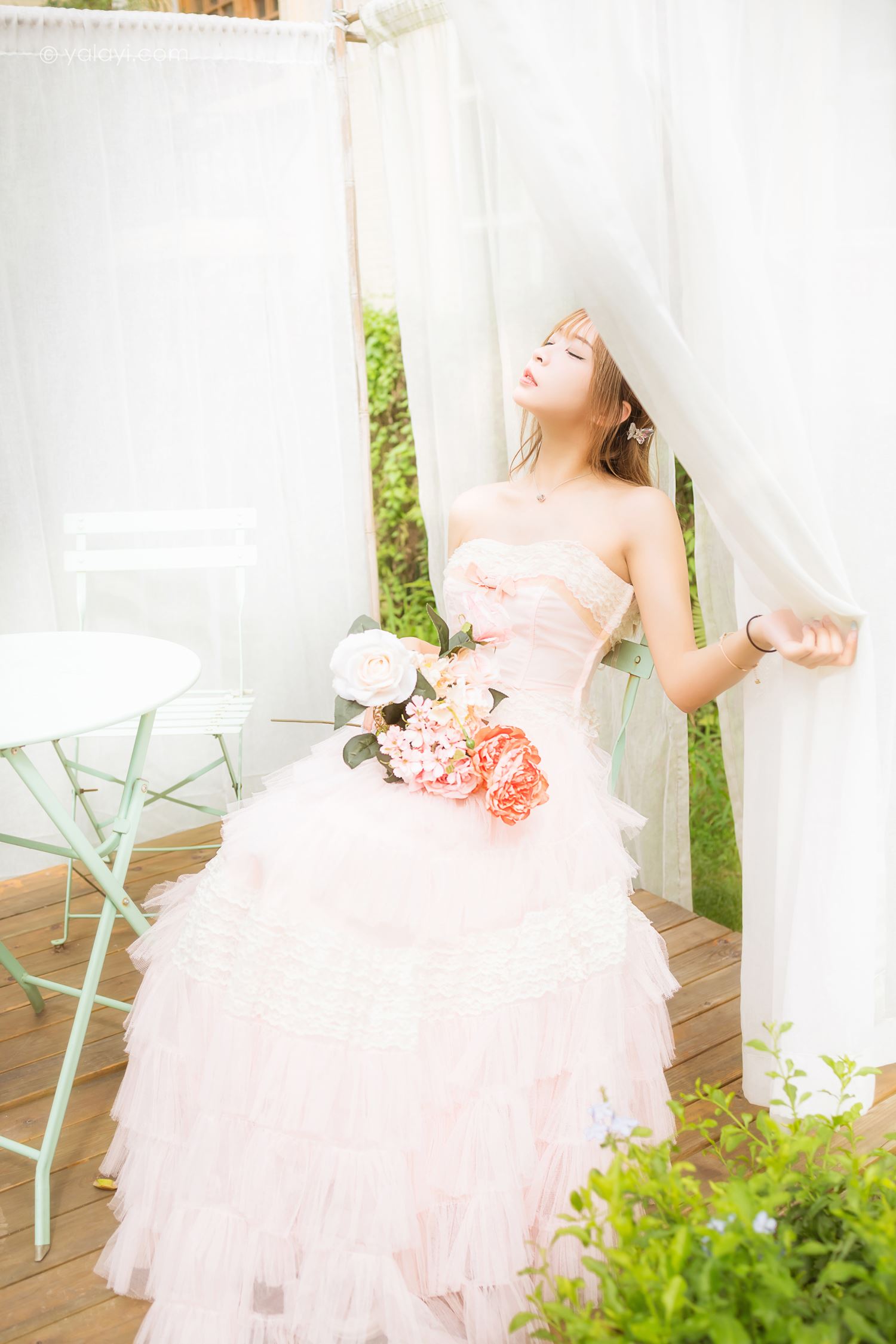 图片[35]-[YALAYI雅拉伊]2022.08.22 NO.966 佳人 阿禾[45+1P] – 速更版-美库