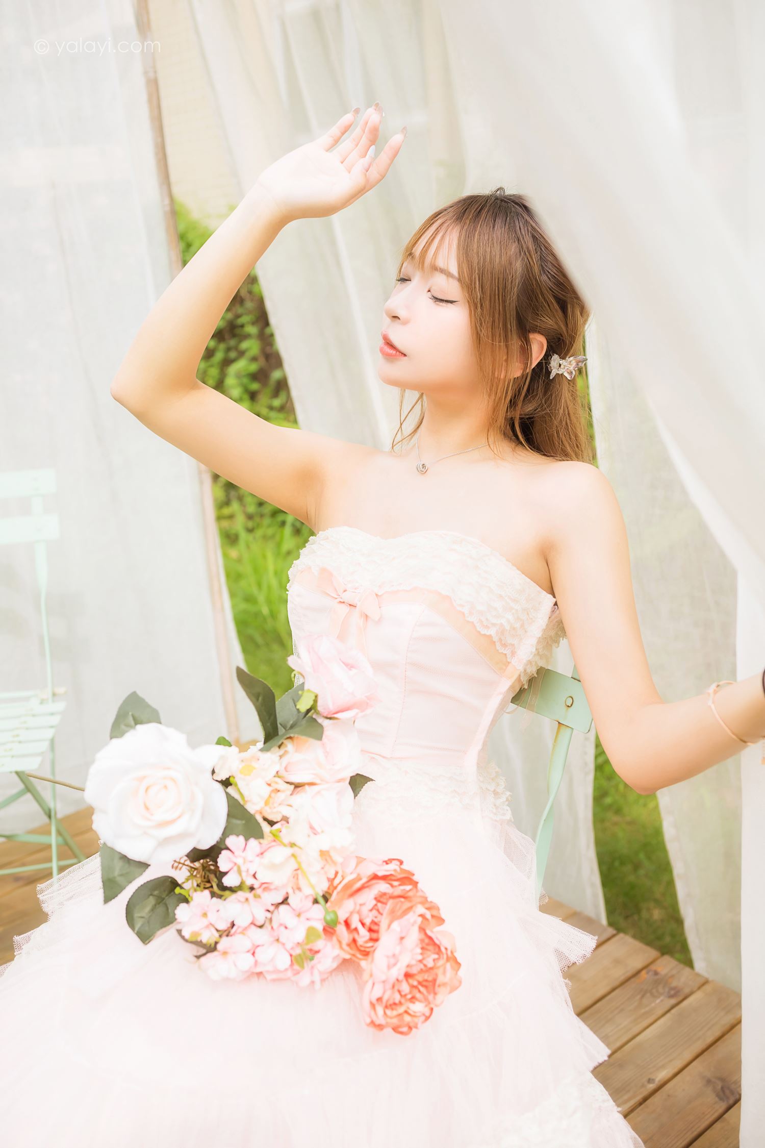 图片[36]-[YALAYI雅拉伊]2022.08.22 NO.966 佳人 阿禾[45+1P] – 速更版-美库