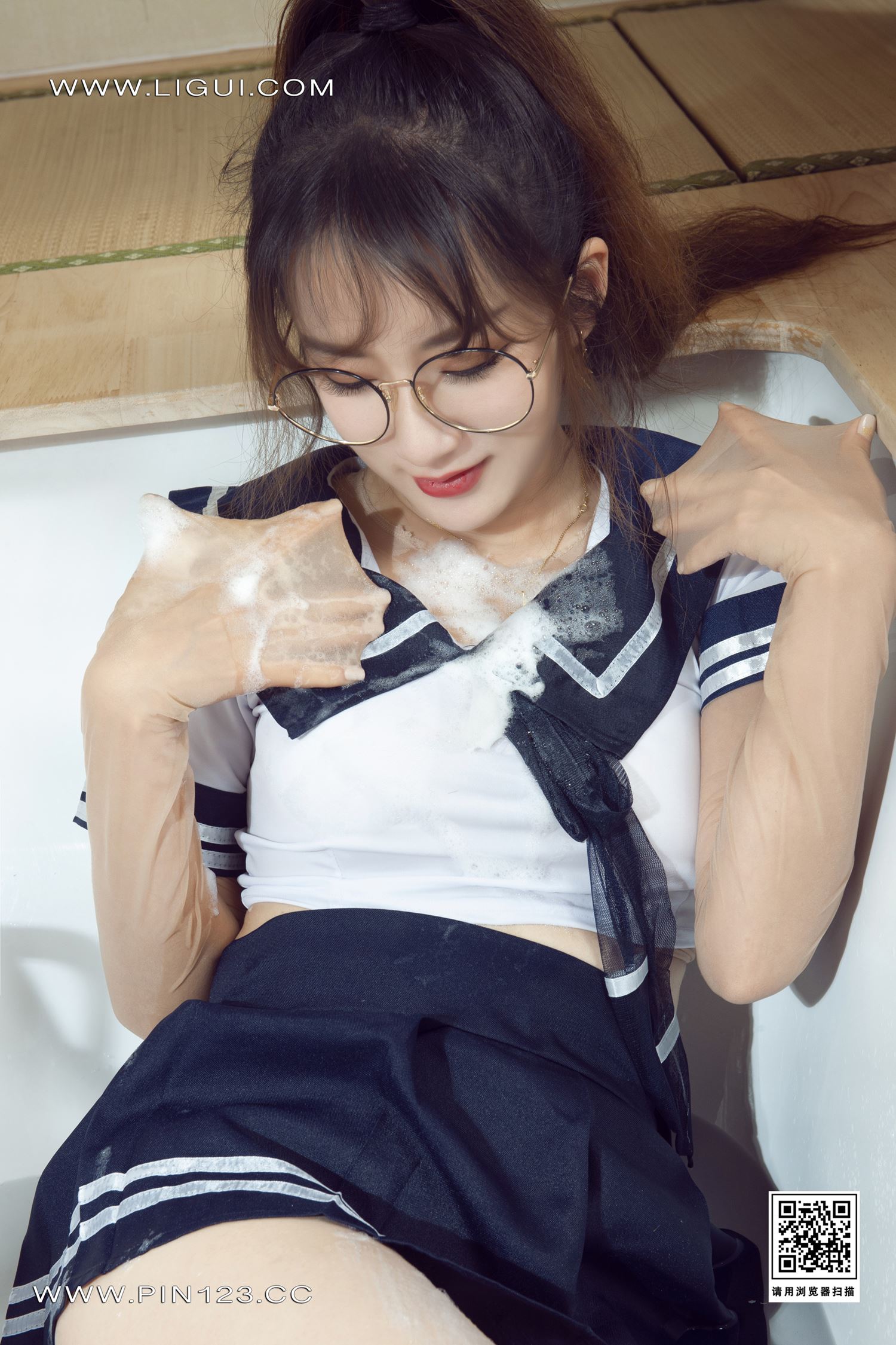 图片[39]-[Ligui丽柜]2022.09.05 香浴丝颜 汐汐[75+1P] – 速更版-美库