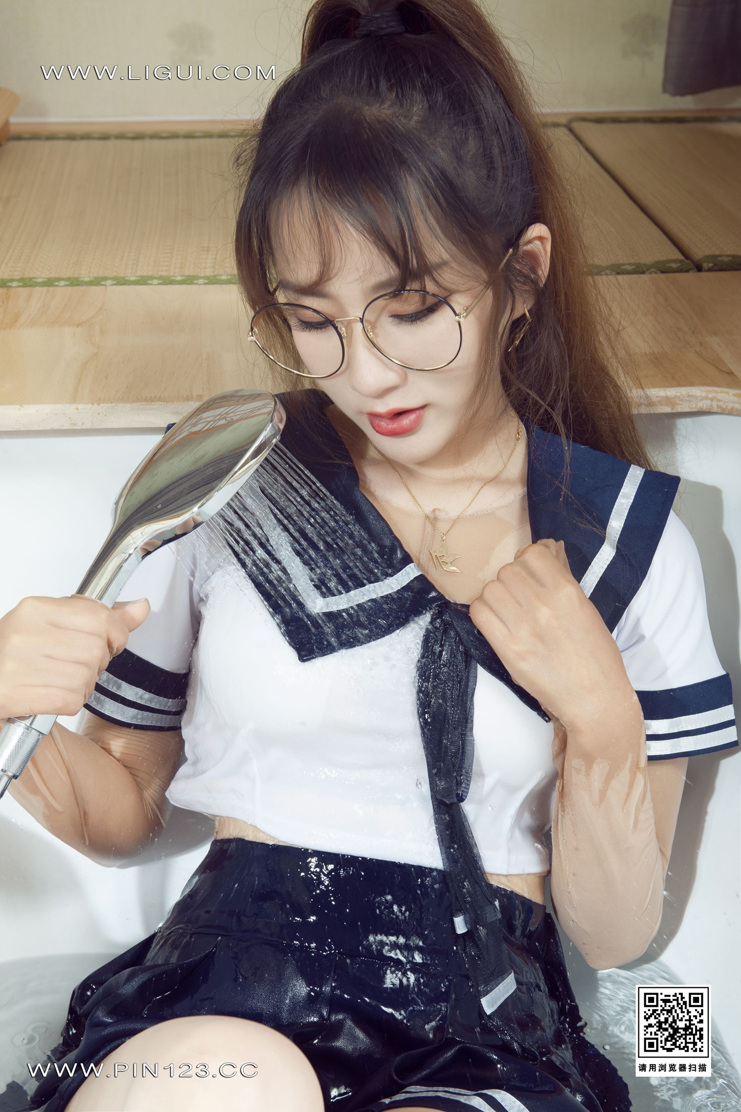 图片[47]-[Ligui丽柜]2022.09.05 香浴丝颜 汐汐[75+1P] – 速更版-美库