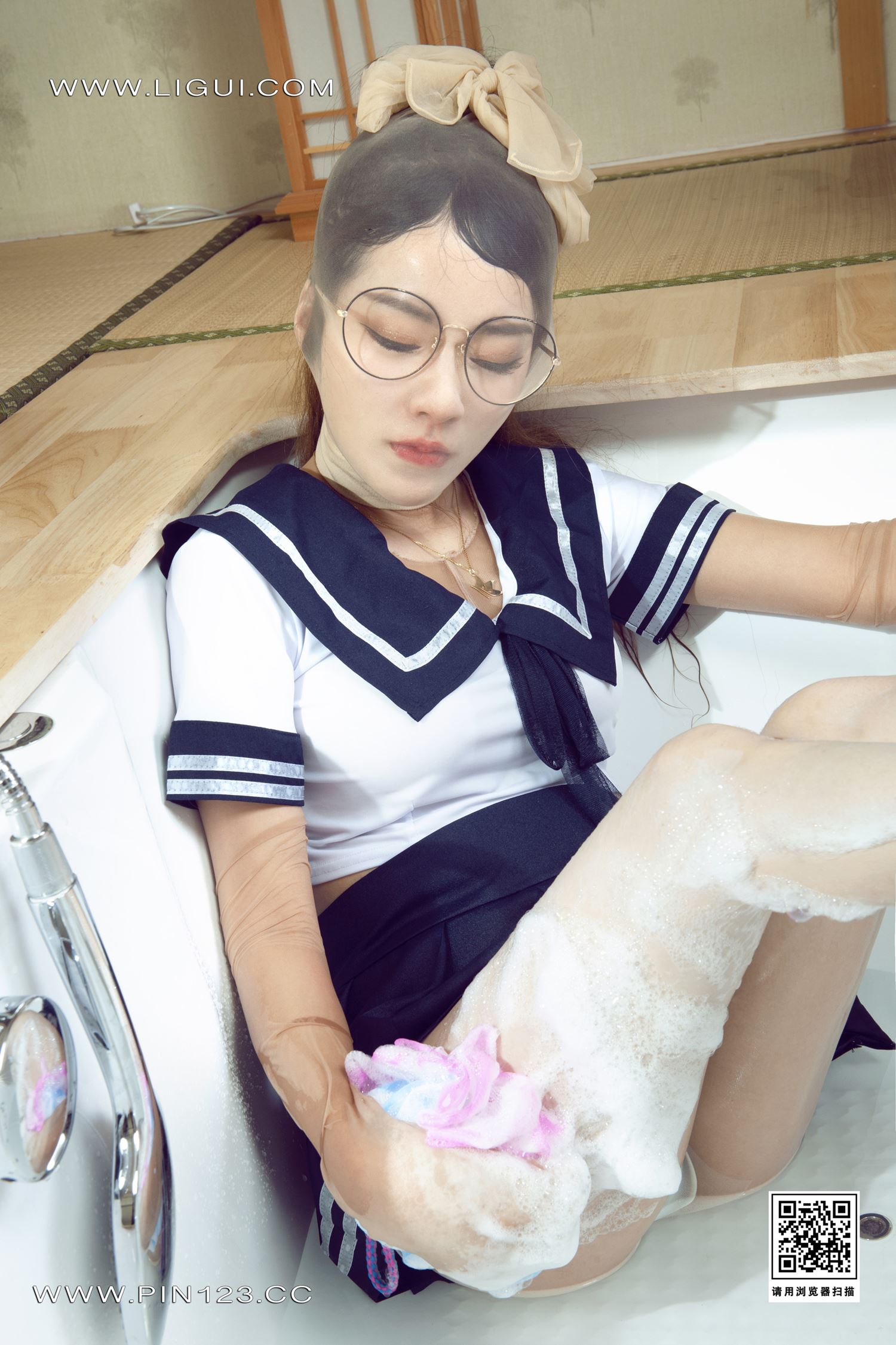 图片[51]-[Ligui丽柜]2022.09.05 香浴丝颜 汐汐[75+1P] – 速更版-美库