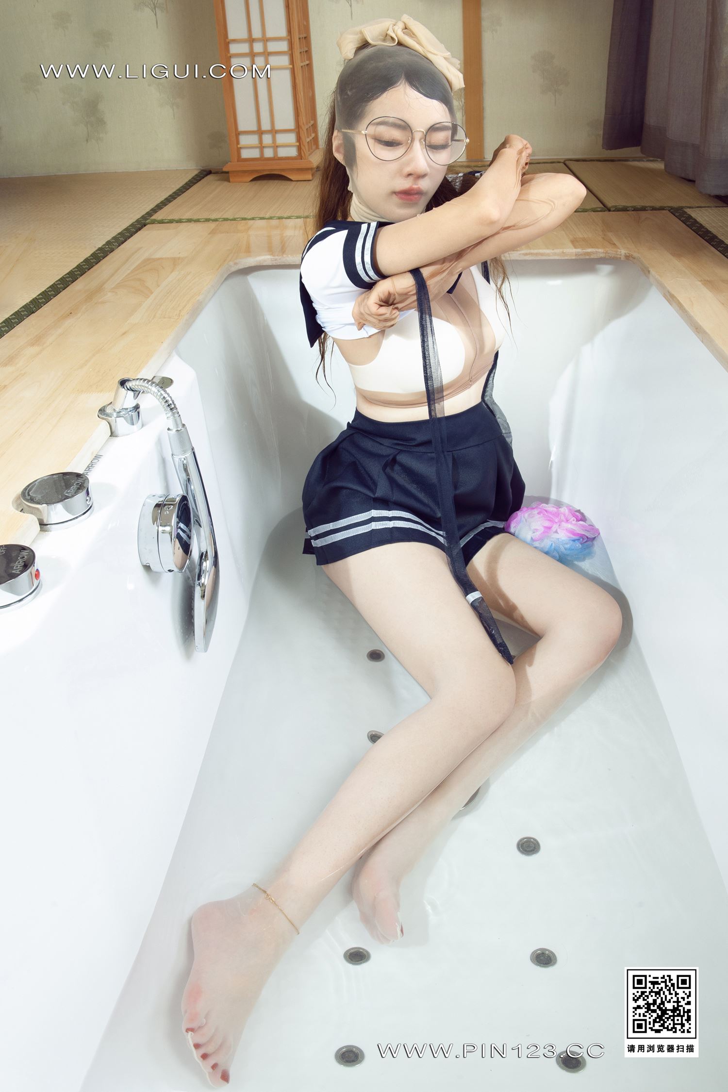 图片[58]-[Ligui丽柜]2022.09.05 香浴丝颜 汐汐[75+1P] – 速更版-美库