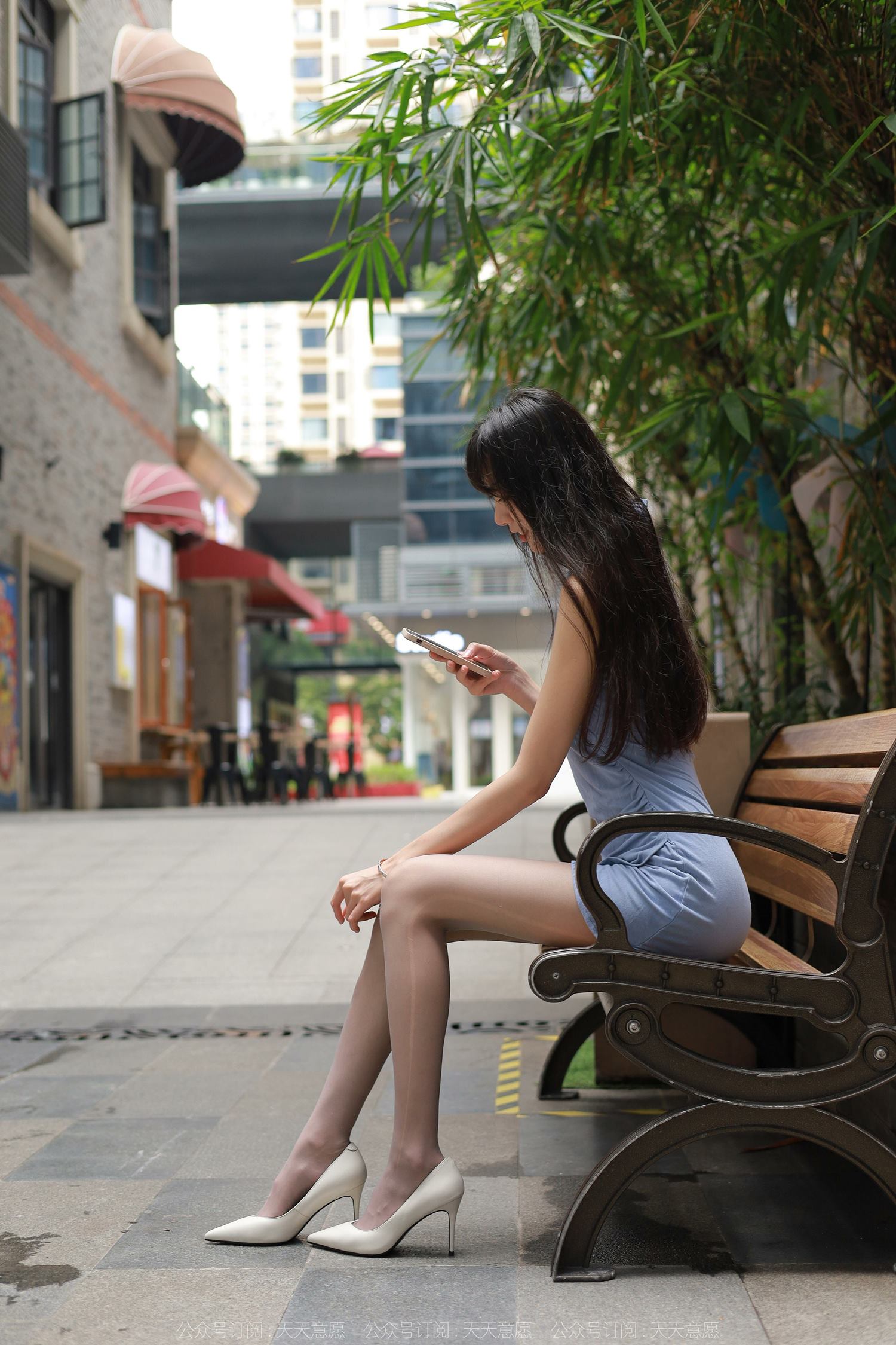 图片[87]-[IESS异思趣向] 耽丝 220409团团的蓝裙灰丝 [86P] – 速更版-美库