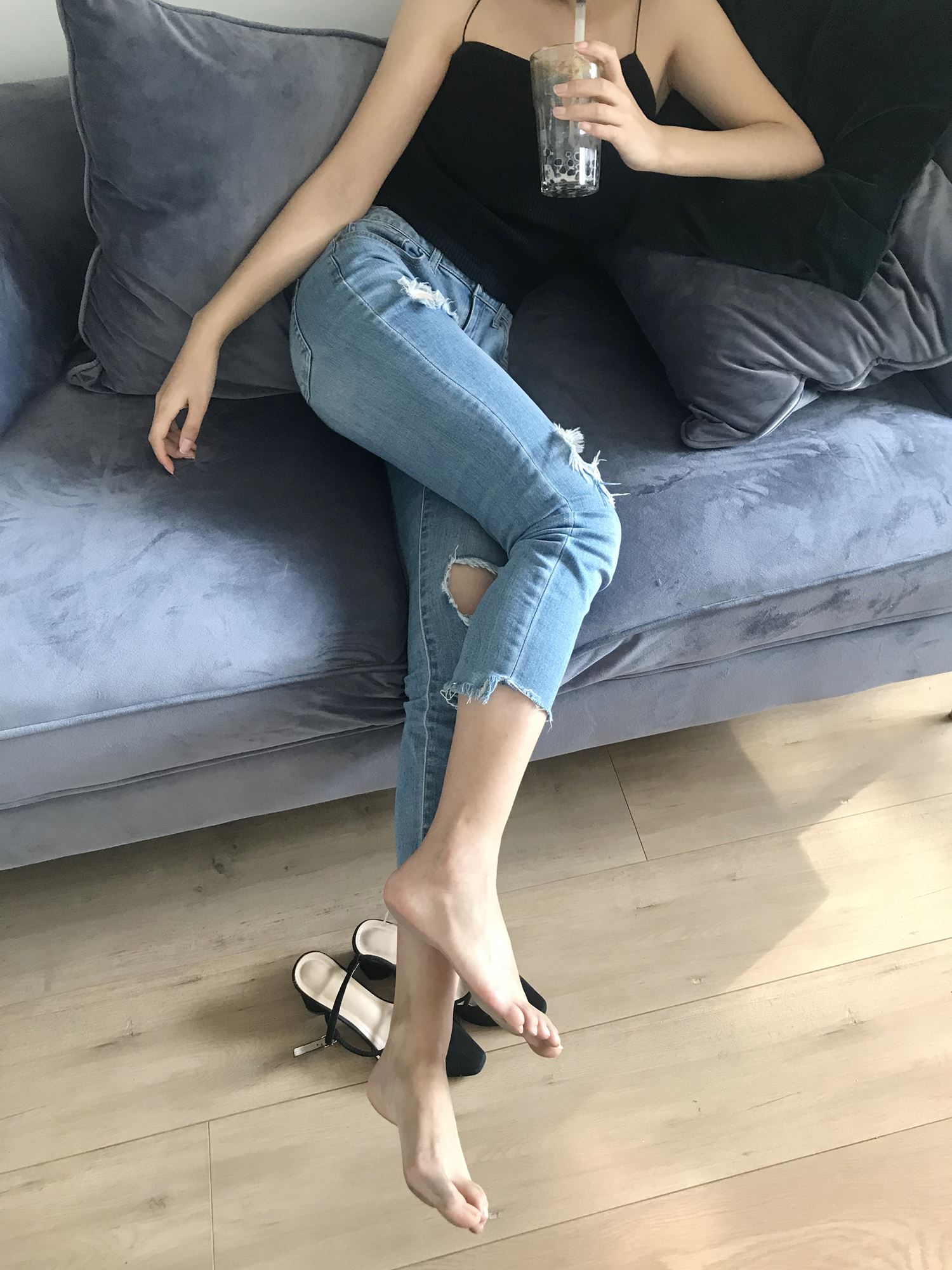 图片[63]-安乔乔儿(Nia乔乔)  脏脚踩鸡蛋[116P] – 速更版-美库