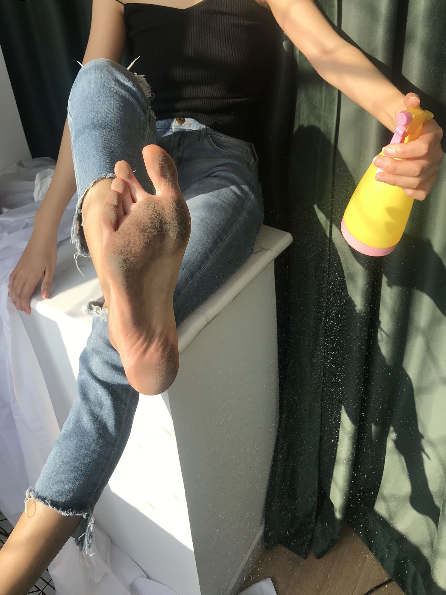 图片[77]-安乔乔儿(Nia乔乔)  脏脚踩鸡蛋[116P] – 速更版-美库