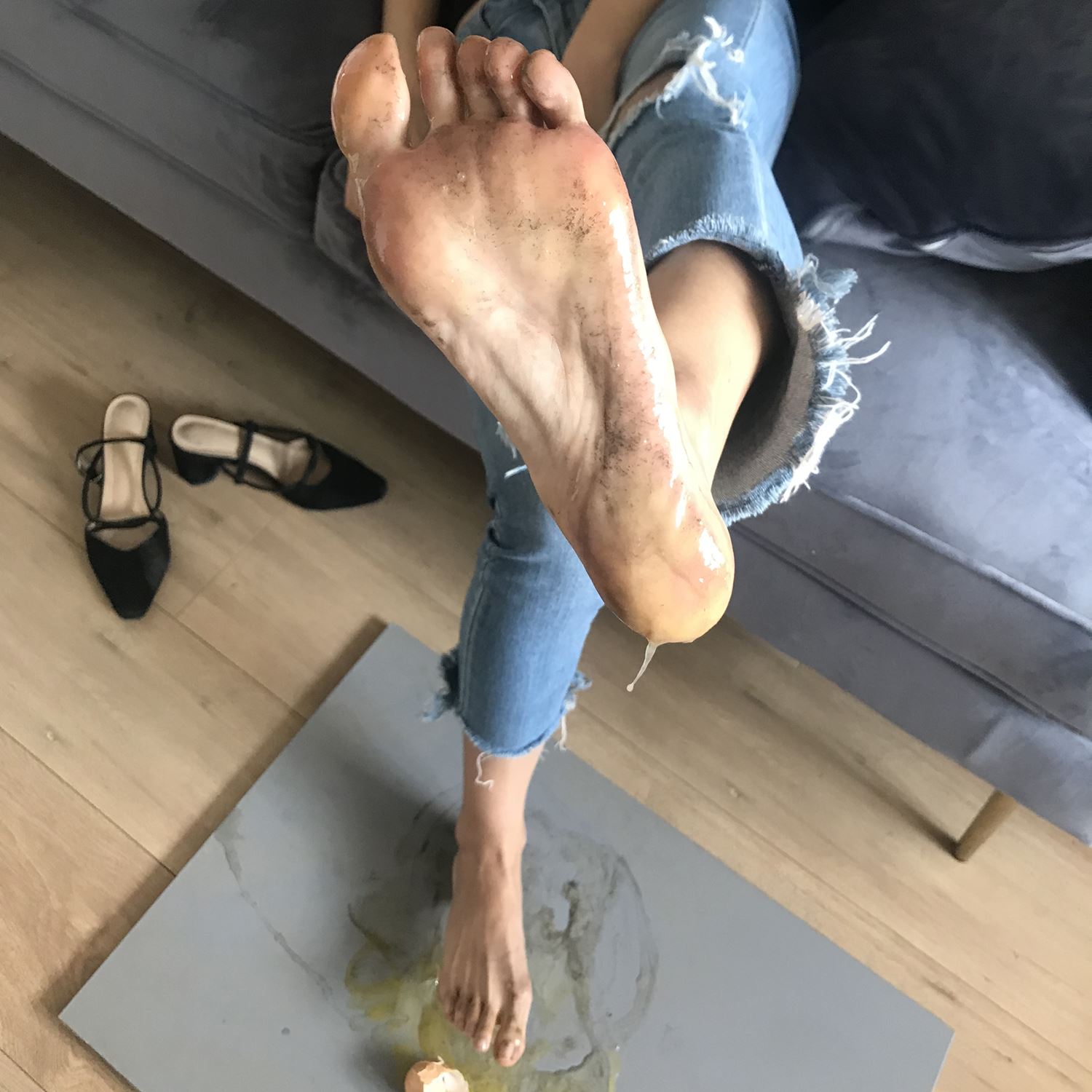 图片[104]-安乔乔儿(Nia乔乔)  脏脚踩鸡蛋[116P] – 速更版-美库