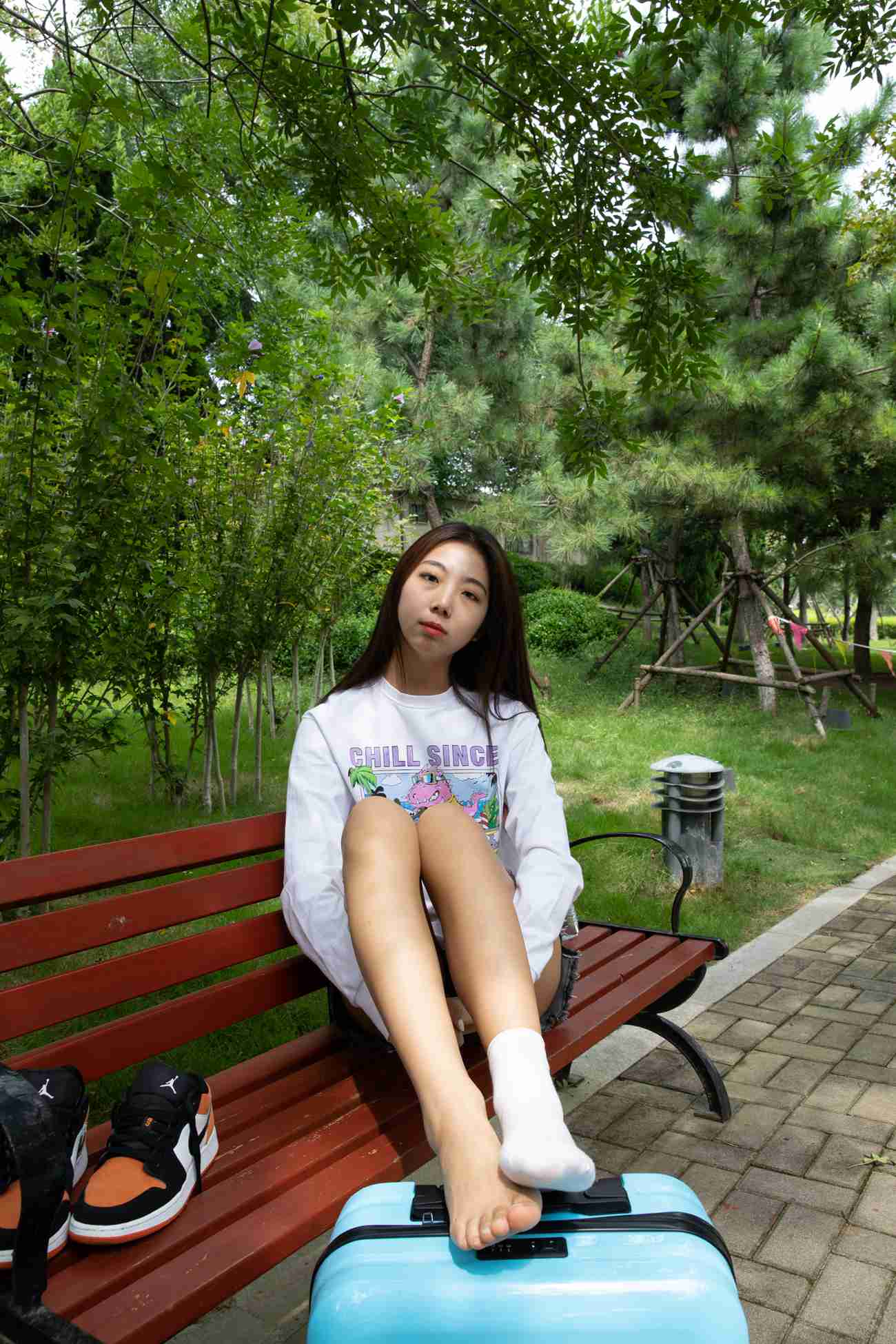 图片[46]-物恋传媒 NO.544 心心-西山落霞[150P] – 速更版-美库