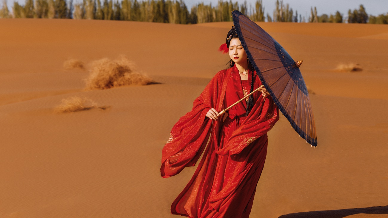 图片[23]-[YITUYU艺图语] 2021.09.08 漠上行 兔小白 [29P] – 速更版-美库