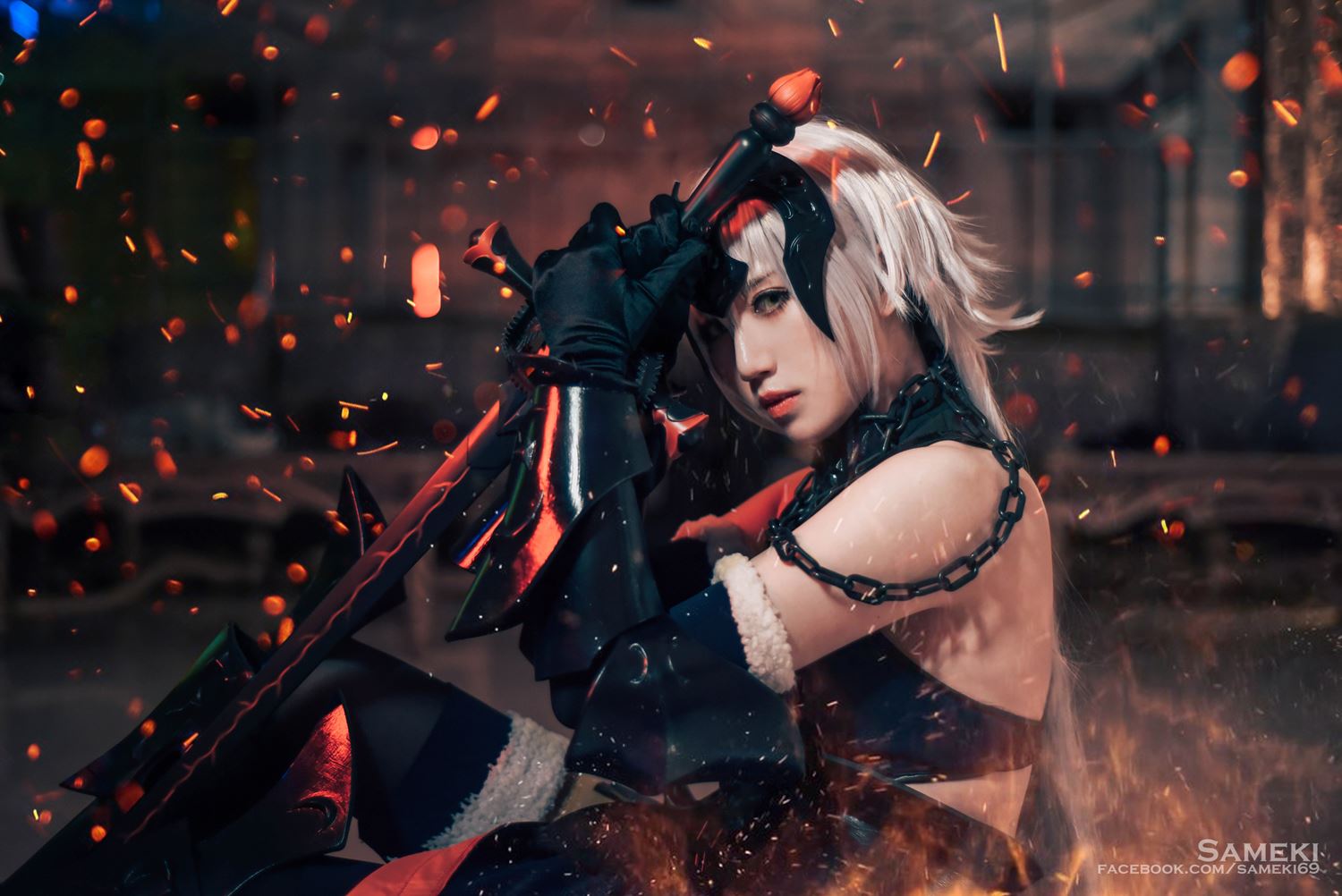 图片[10]-Sameki 黑贞德[63P] – 速更版-美库