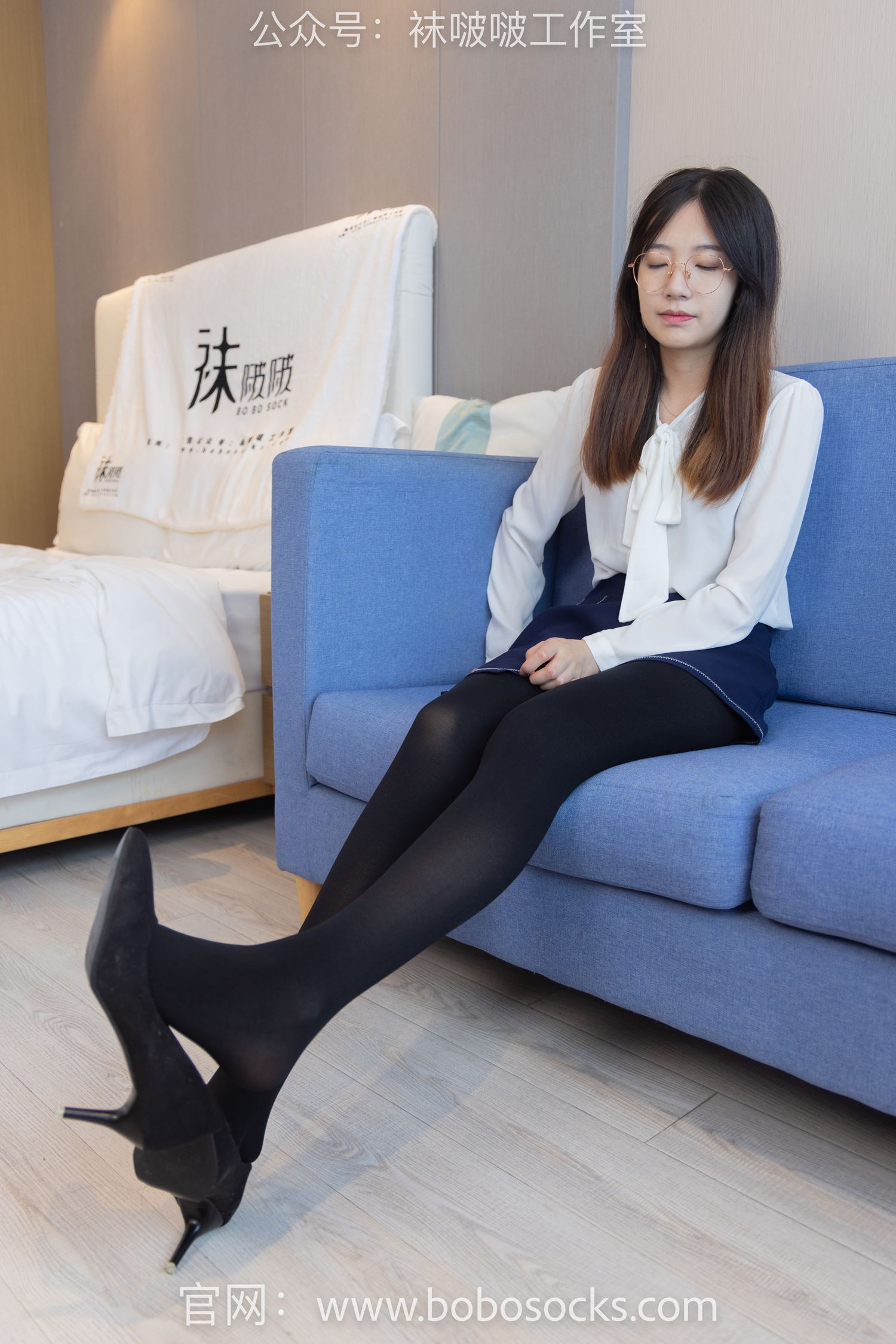 图片[123]-[BoBoSocks袜啵啵]NO.114 小甜豆-高跟鞋、帆布鞋、肉丝、厚黑丝[175P] – 速更版-美库